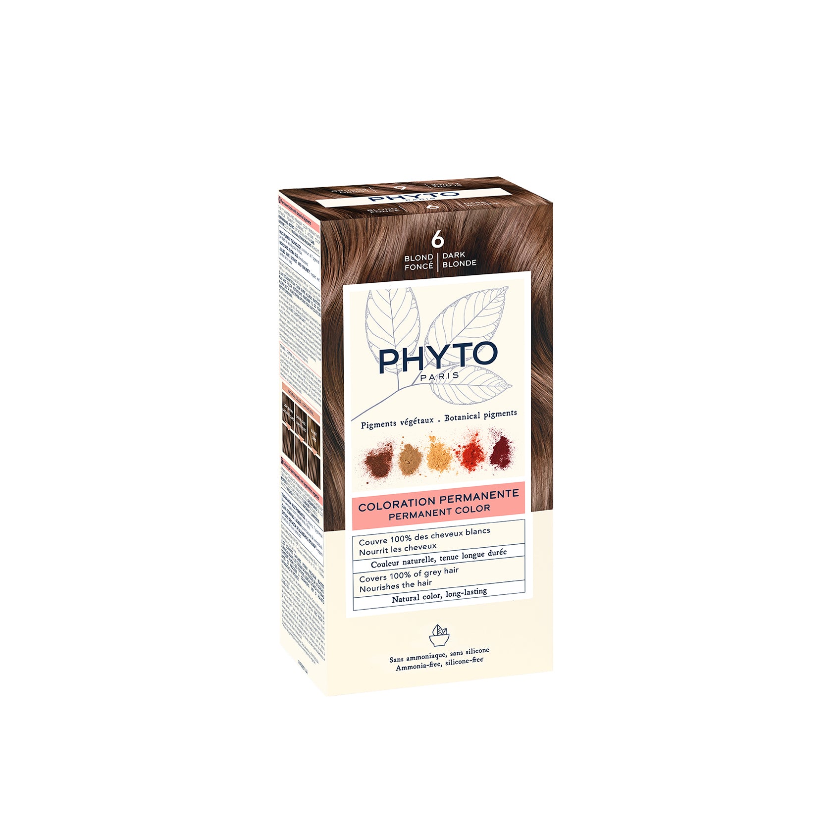 Phytocolor Permanent Color Shade 6 Dark Blonde