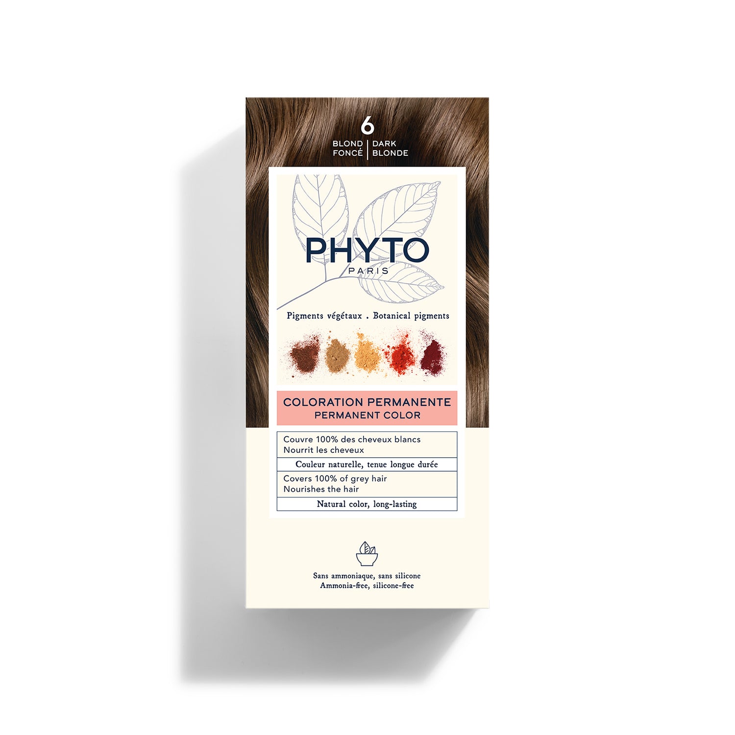 Phytocolor Permanent Color Shade 6 Dark Blonde