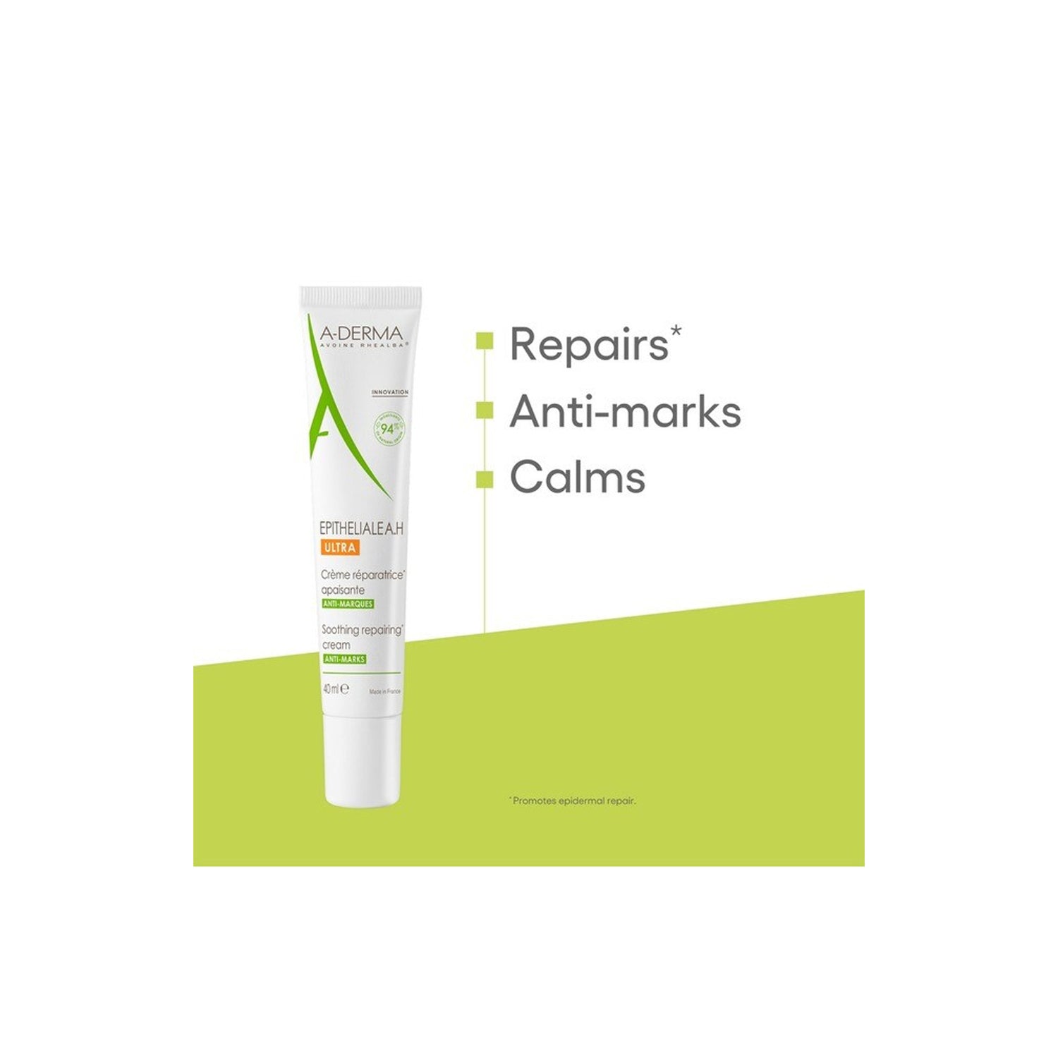 A-Derma Epitheliale A.H. Ultra Soothing Repairing Cream 40ml (1.35fl oz)