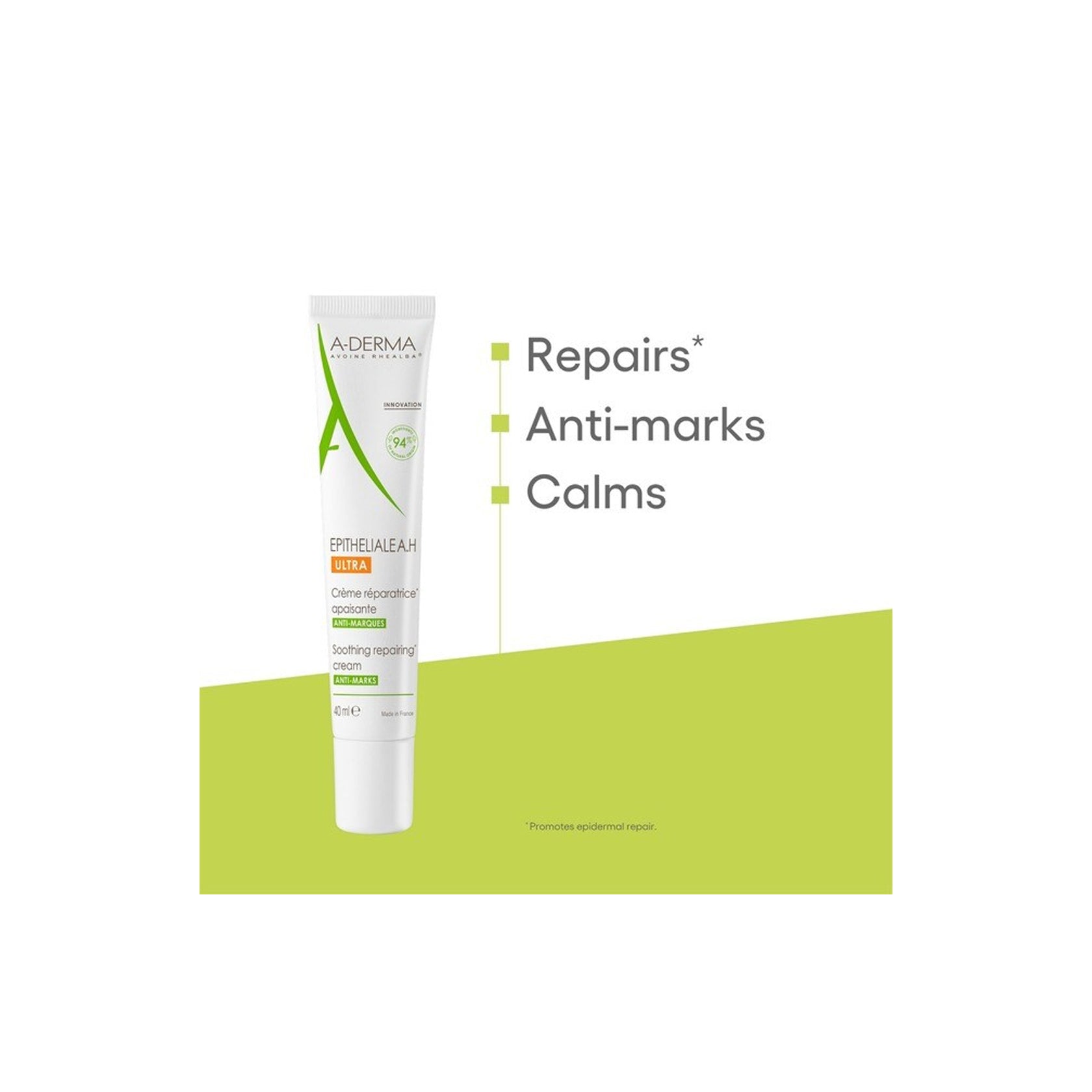 A-Derma Epitheliale A.H. Ultra Soothing Repairing Cream 40ml (1.35fl oz)