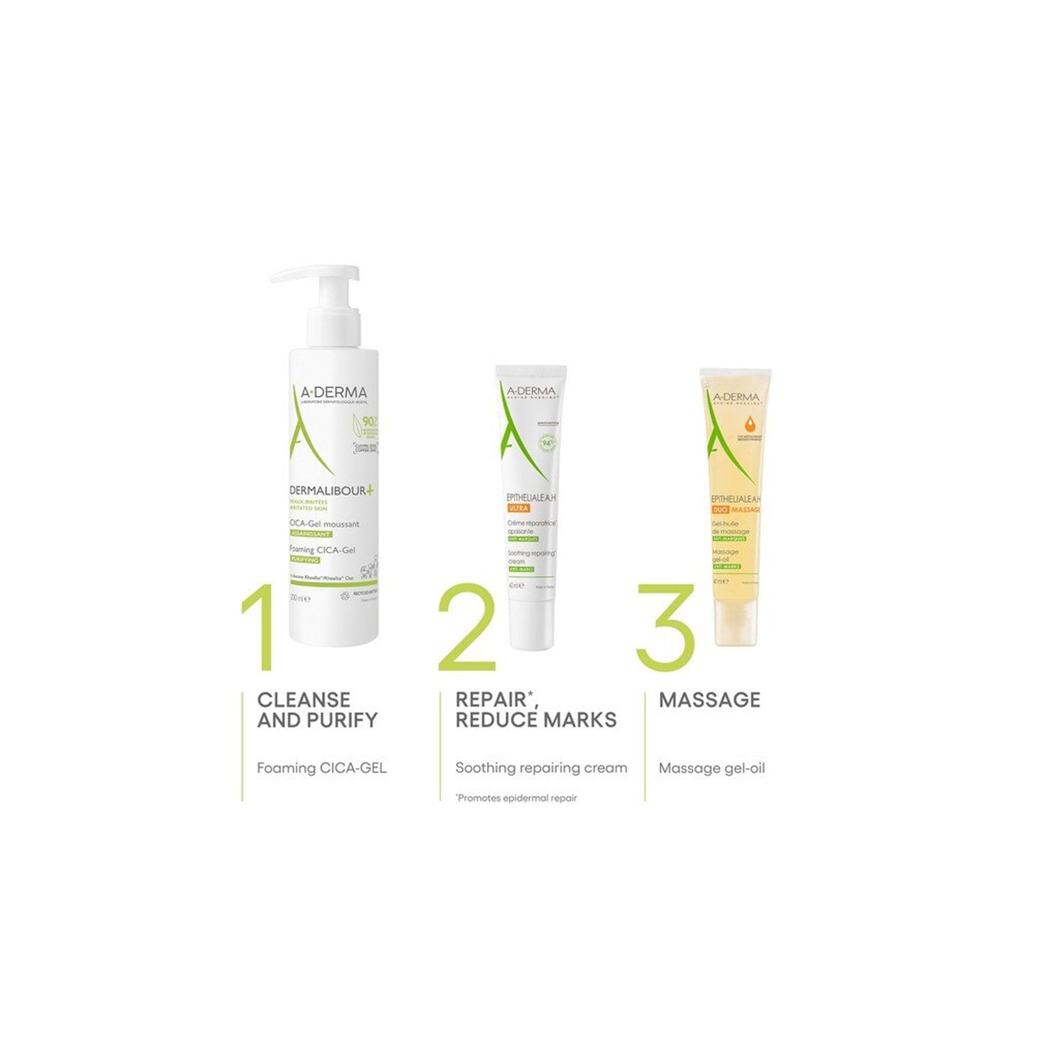 A-Derma Epitheliale A.H. Ultra Soothing Repairing Cream 40ml (1.35fl oz)