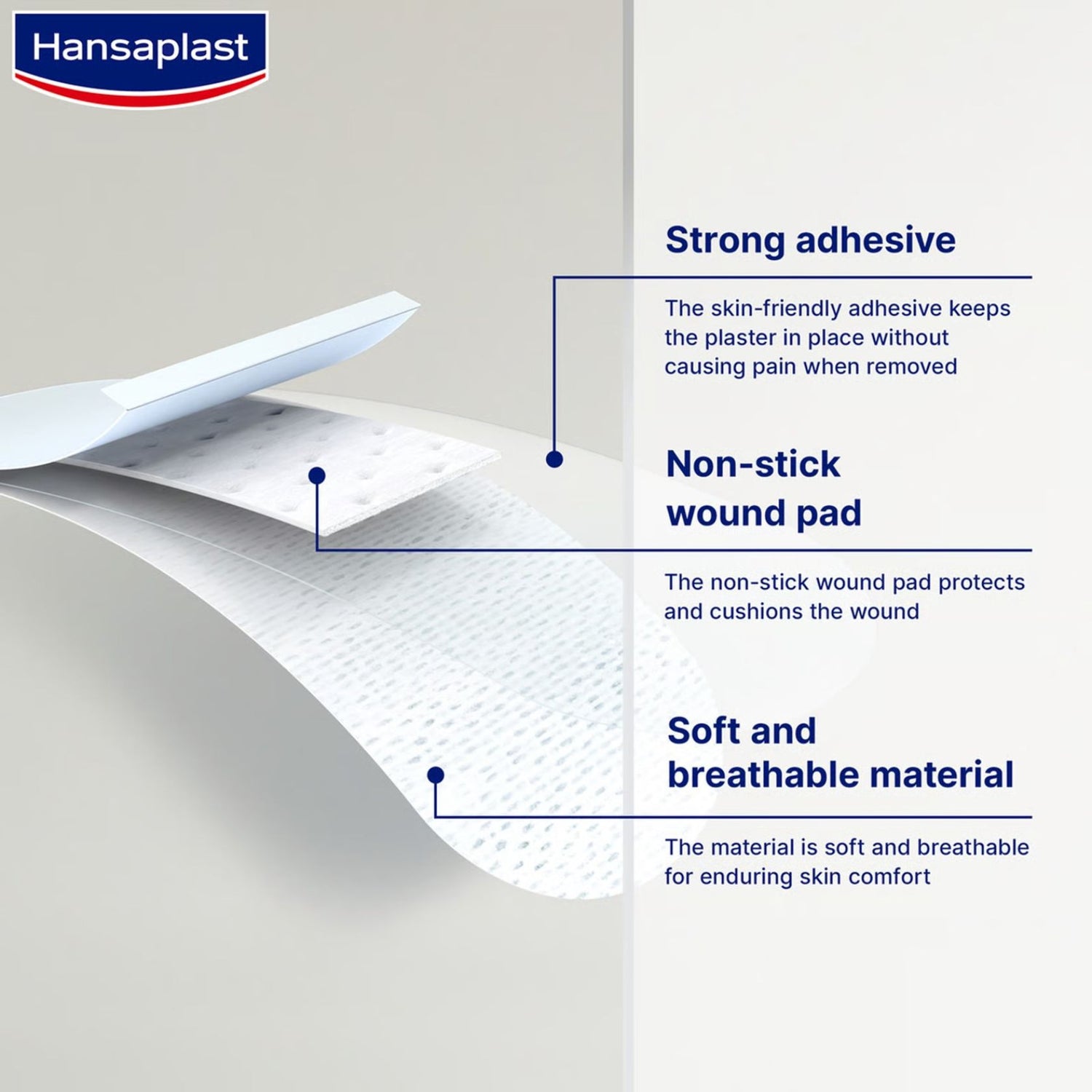 Hansaplast Sensitive Plasters x20