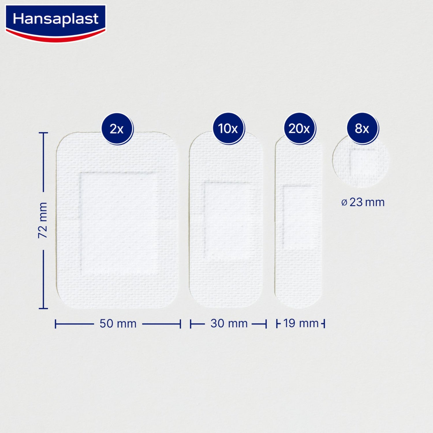 Hansaplast Sensitive Plasters x40