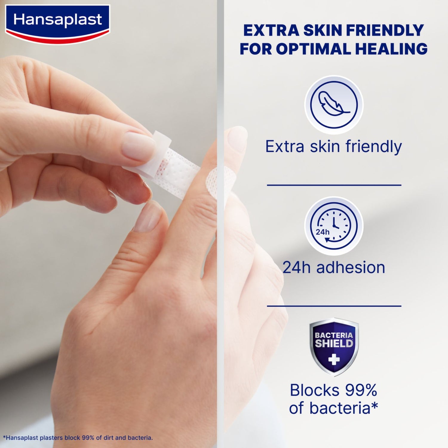 Hansaplast Sensitive Plasters x40