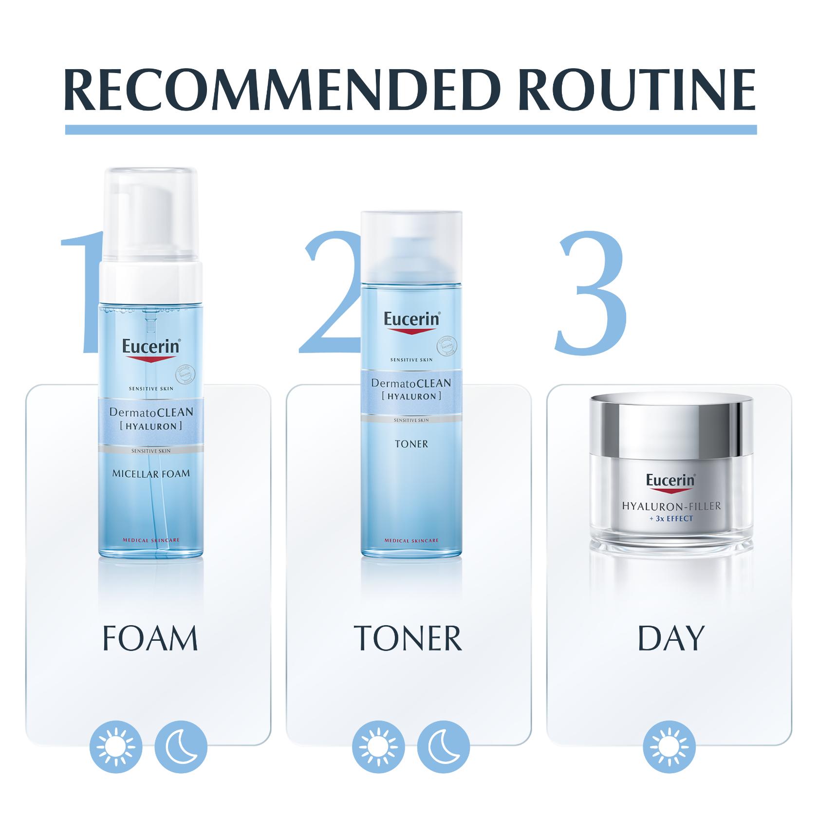 Eucerin DermatoClean Hyaluron Micellar Foam 150ml (5.07fl oz)