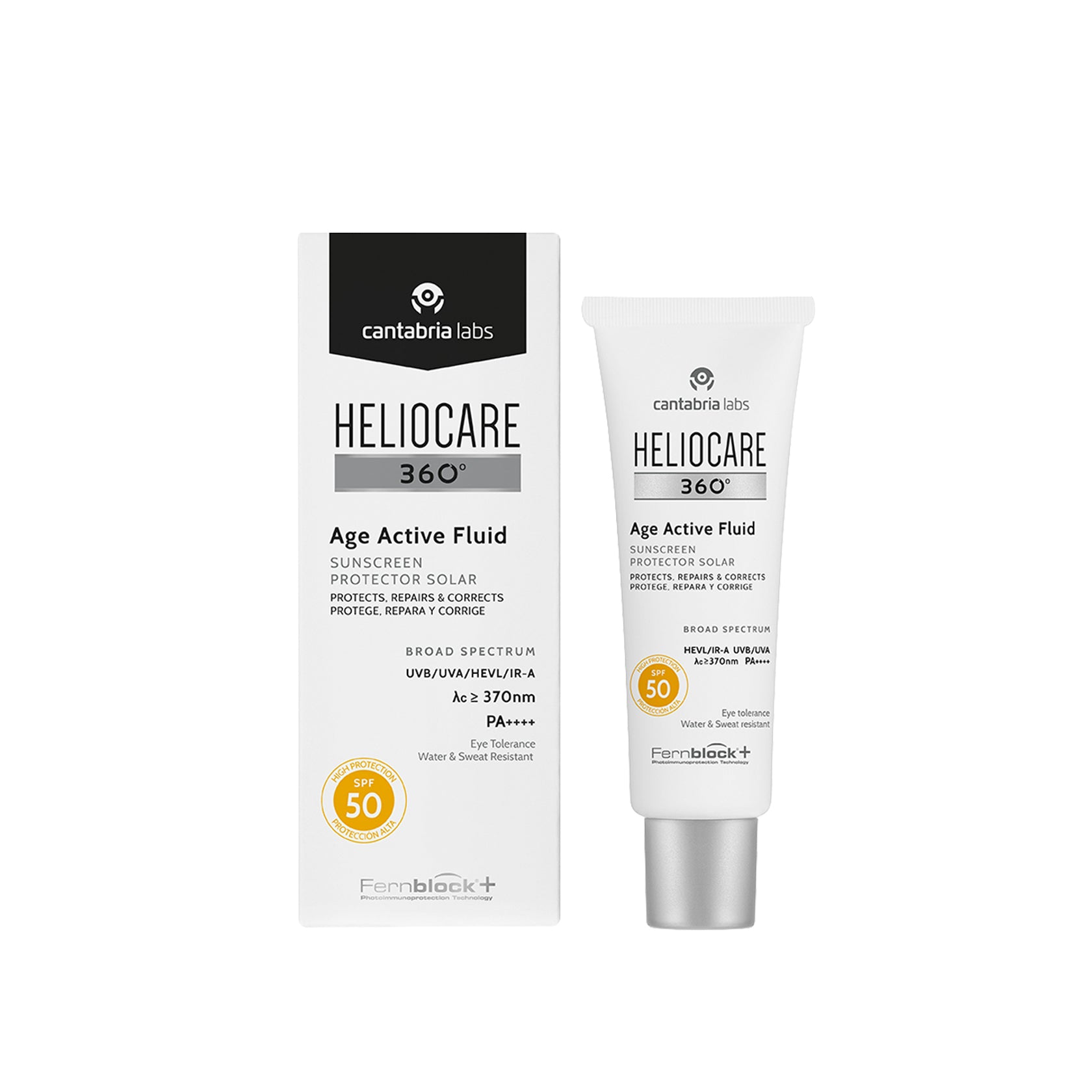 Heliocare 360 Age Active Fluid Sunscreen SPF50 50ml (1.69fl oz)