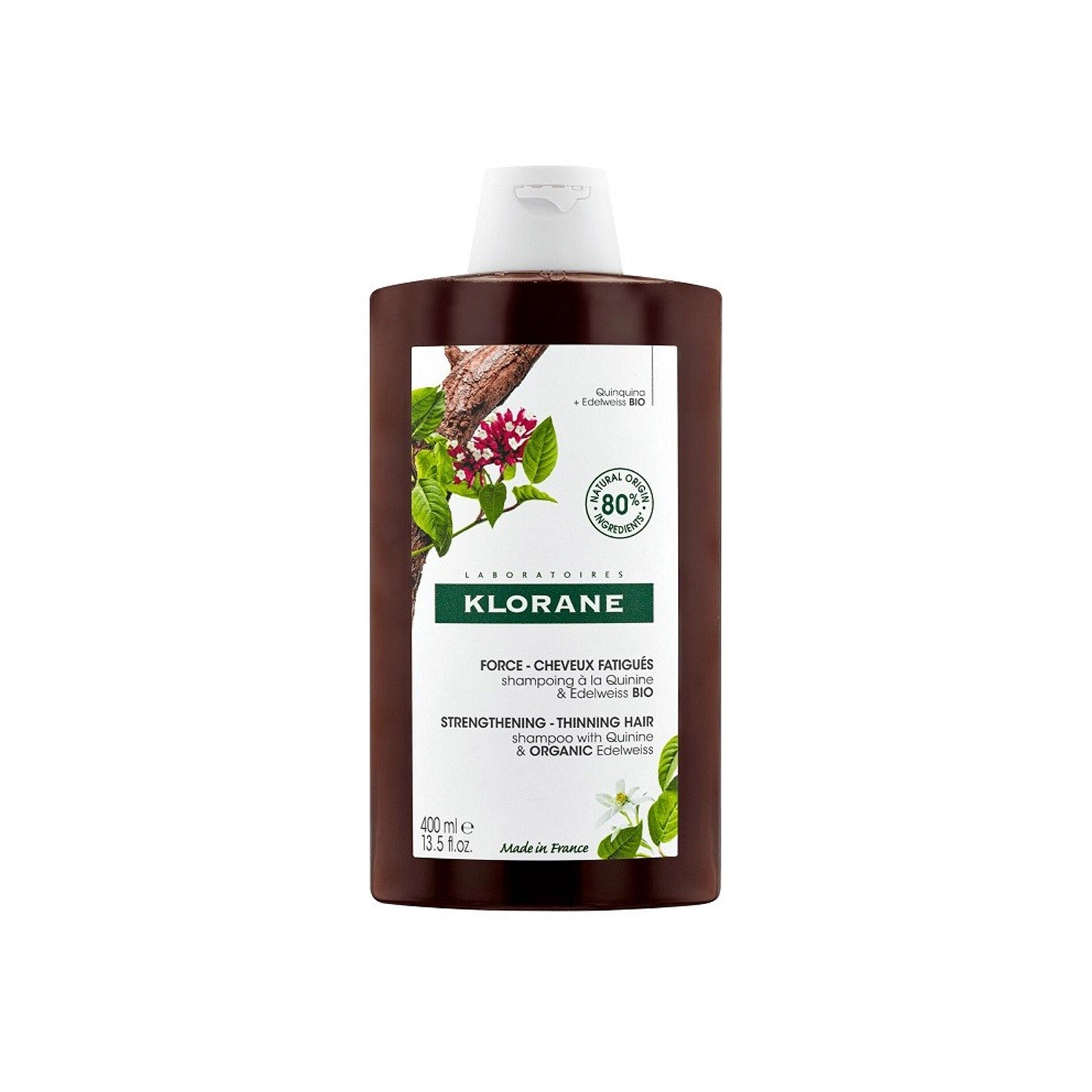 Klorane Strengthening Shampoo for Hair Loss & Thinning 400ml (13.53fl oz)