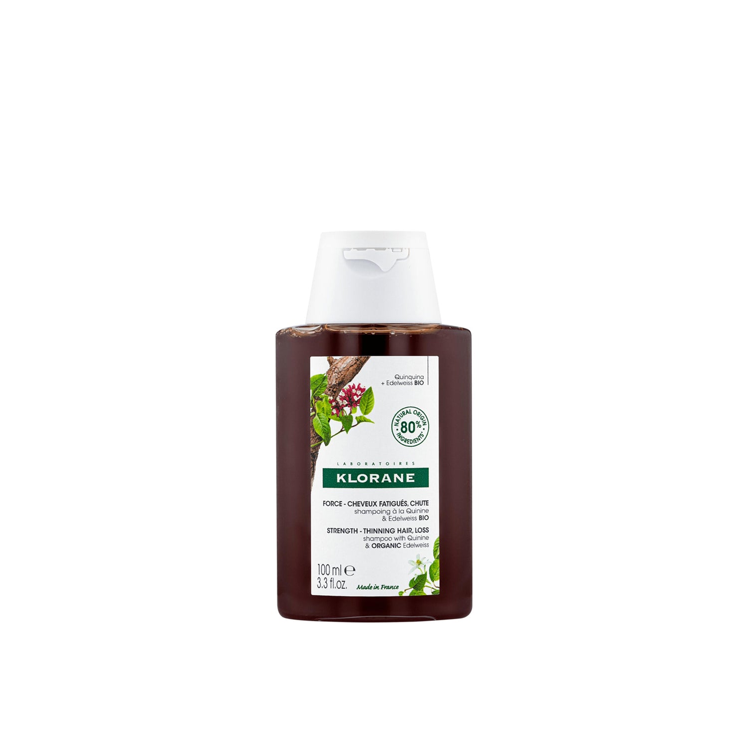 Klorane Strengthening Shampoo for Hair Loss & Thinning 100ml (3.38fl oz)
