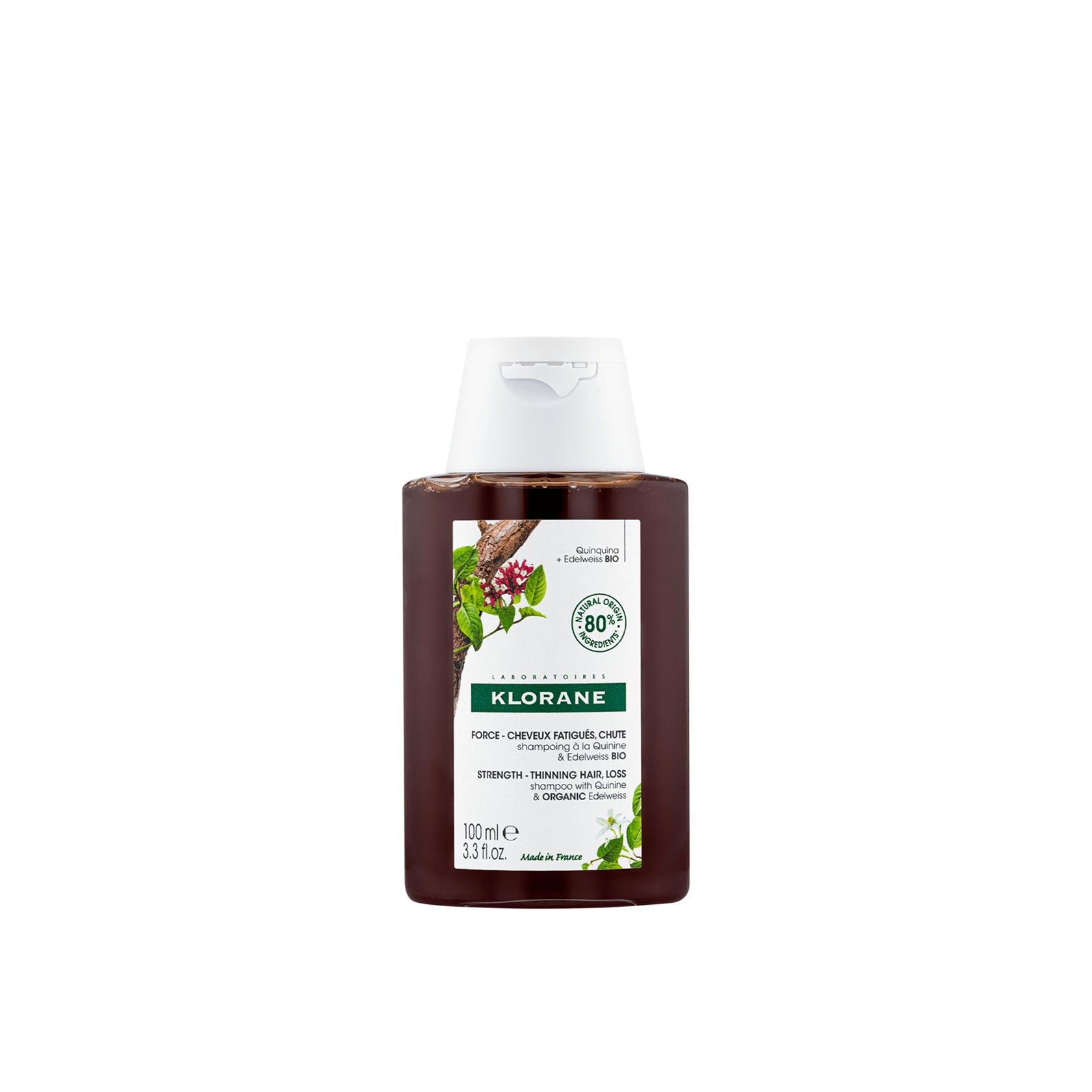 Klorane Strengthening Shampoo for Hair Loss & Thinning 100ml (3.38fl oz)