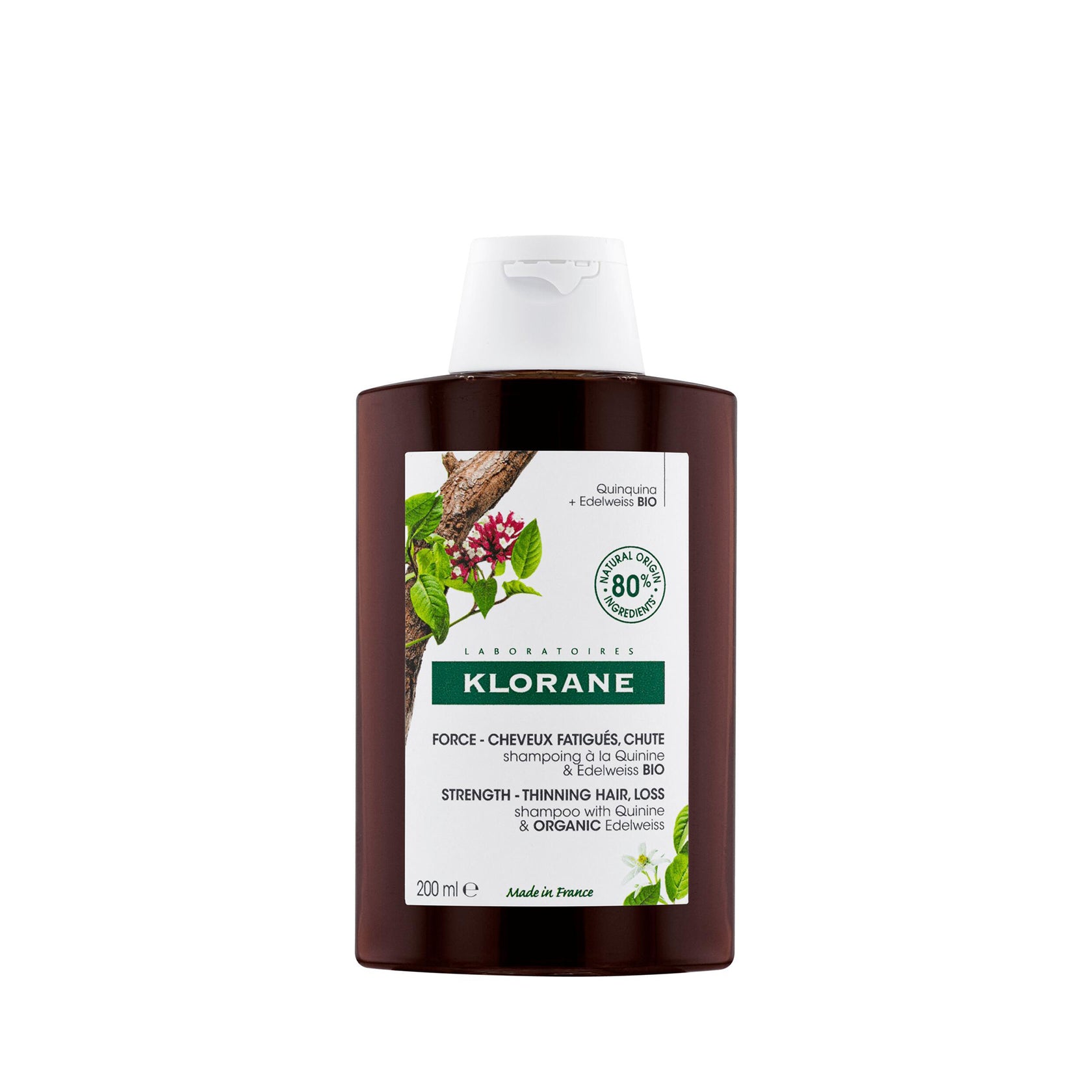Klorane Strengthening Shampoo for Hair Loss & Thinning 200ml (6.76fl oz)