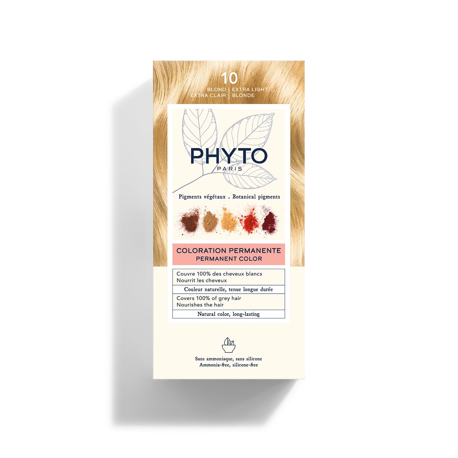 Phytocolor Permanent Color Shade 10 Extra Light Blonde