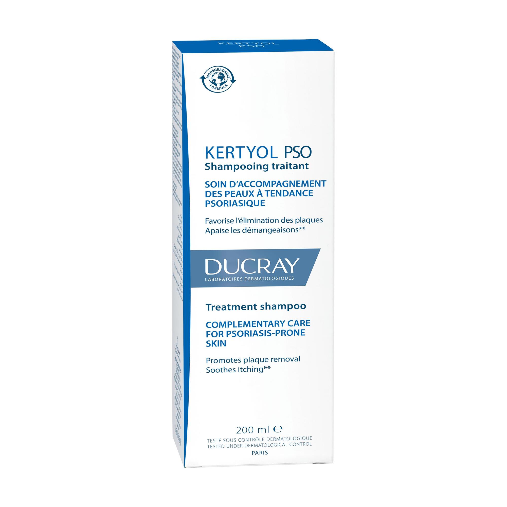 Ducray Kertyol P.S.O. Rebalancing Treatment Shampoo 200ml (6.76fl oz)