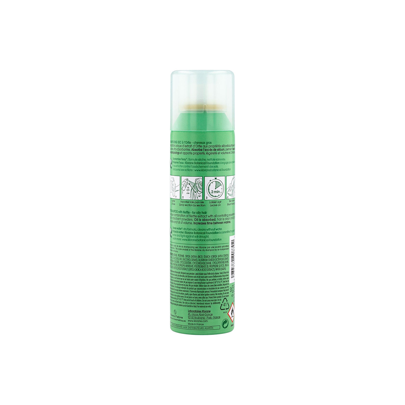 Klorane Nettle Dry Shampoo 150ml