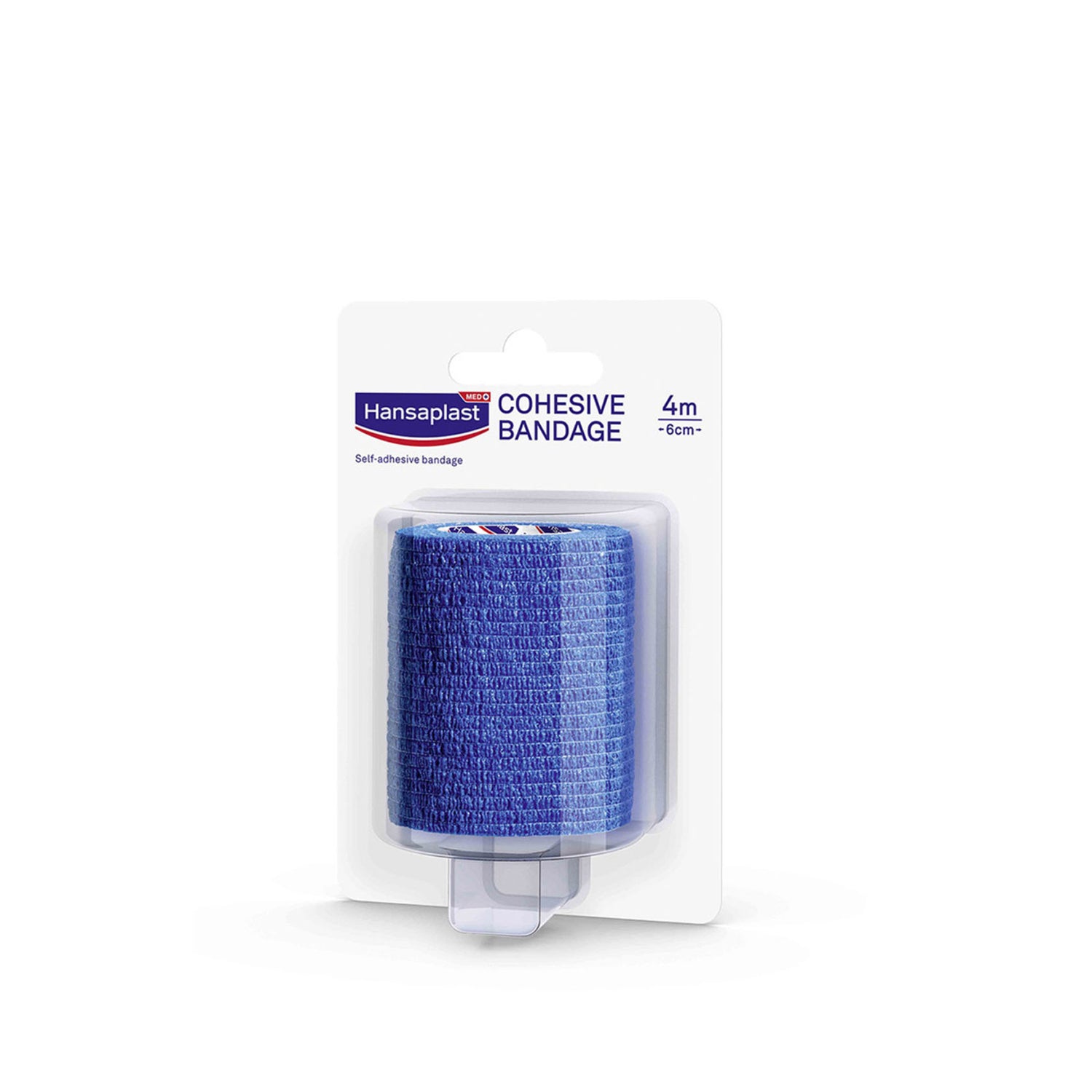 Hansaplast Med+ Cohesive Bandage 4mx6cm x1 (4.4ydx2.4in)