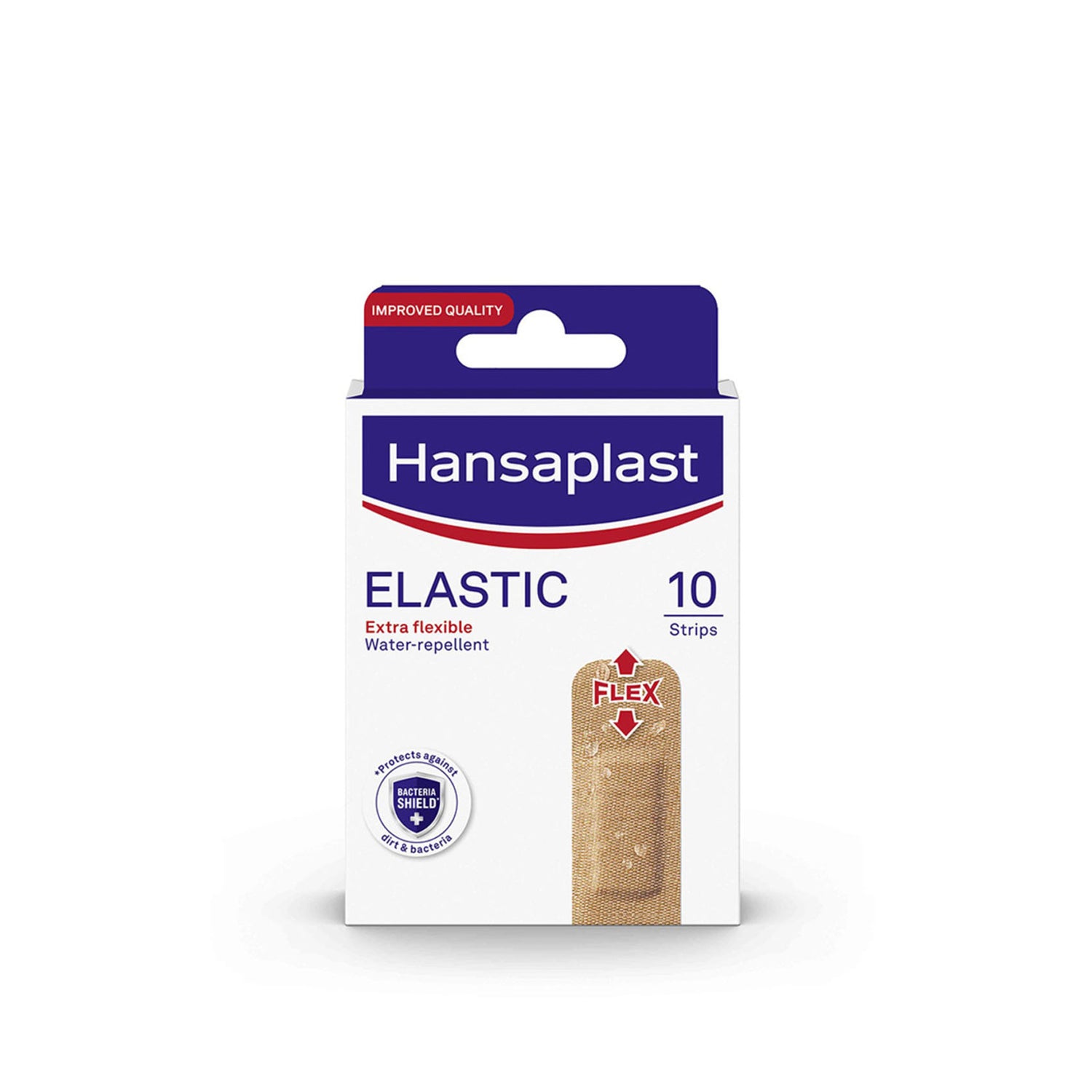 Hansaplast Elastic Extra Flexible Water Resistant Plasters x10