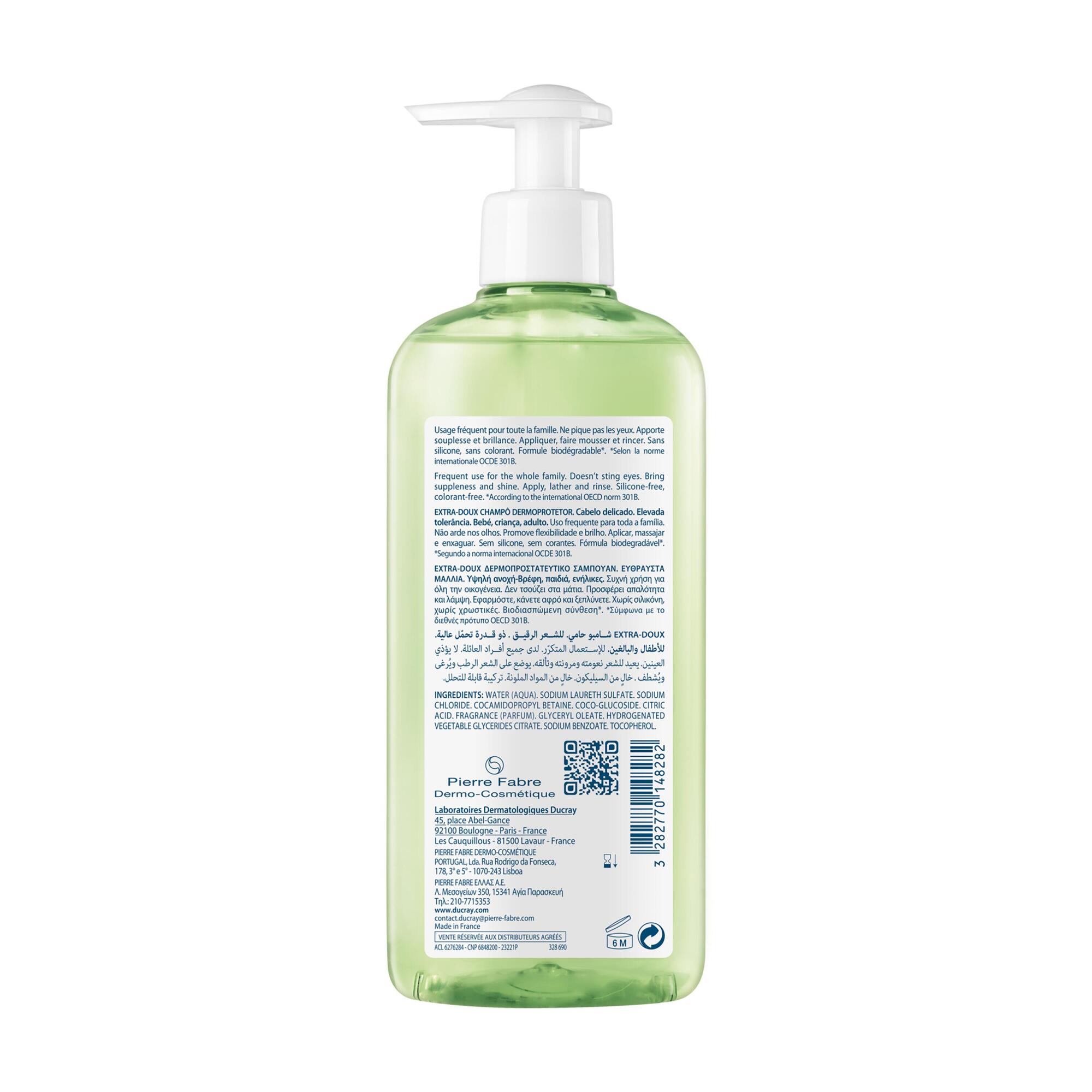 Ducray Extra-Doux Dermo-Protective Shampoo 400ml (13.53fl oz)