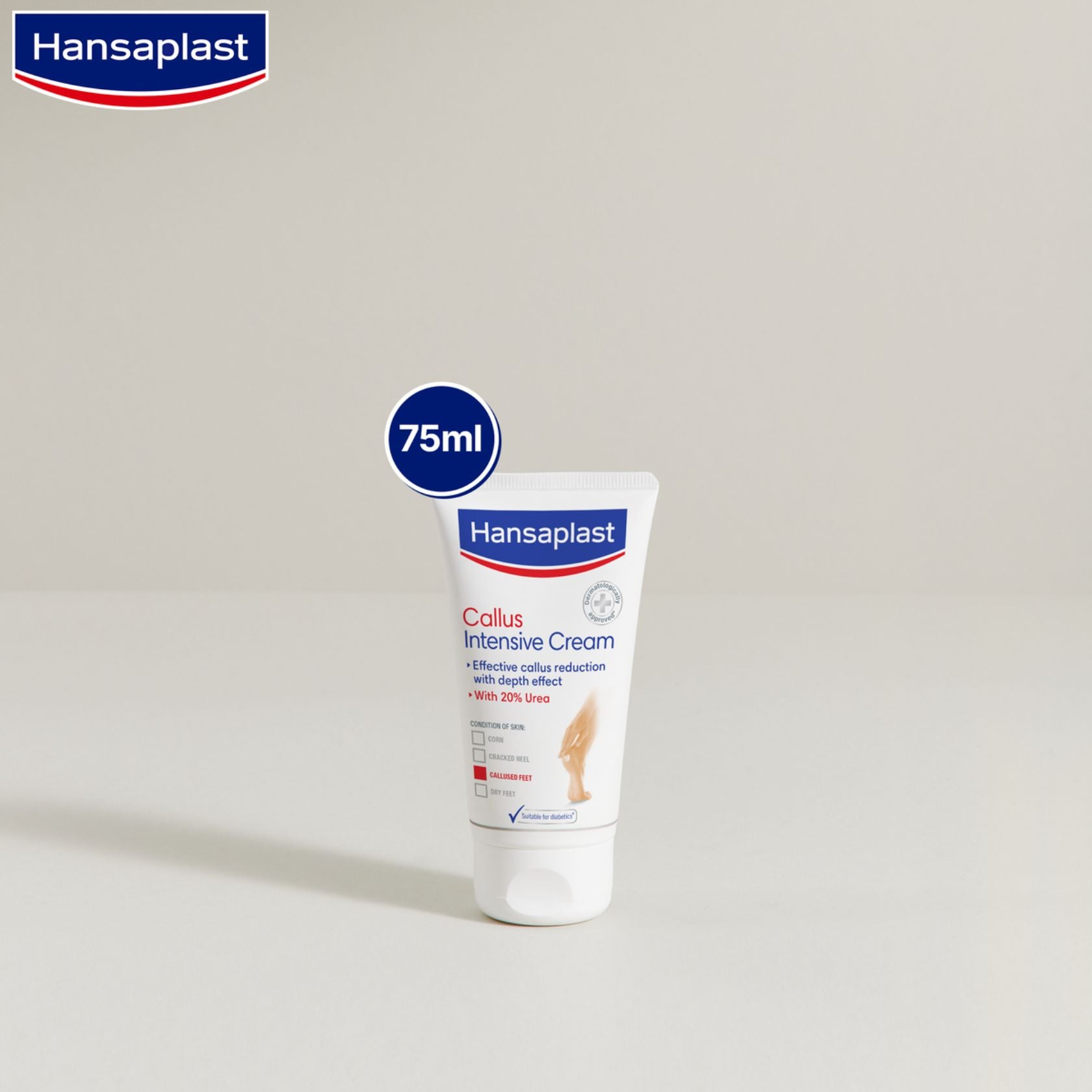 Hansaplast Callus Intensive Cream 75ml (2.54fl oz)