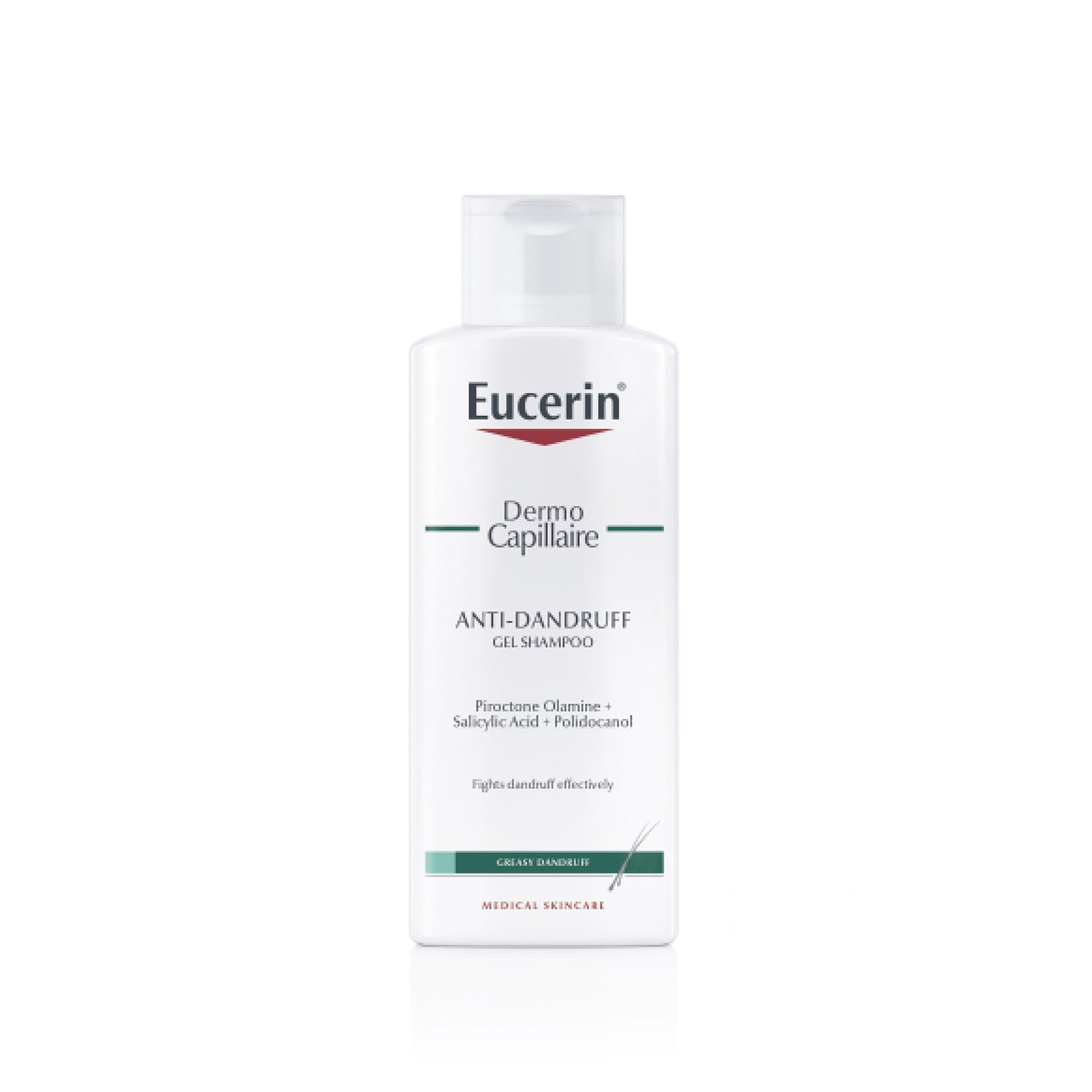 Eucerin DermoCapillaire Anti-Dandruff Gel Shampoo 250ml (8.45floz)