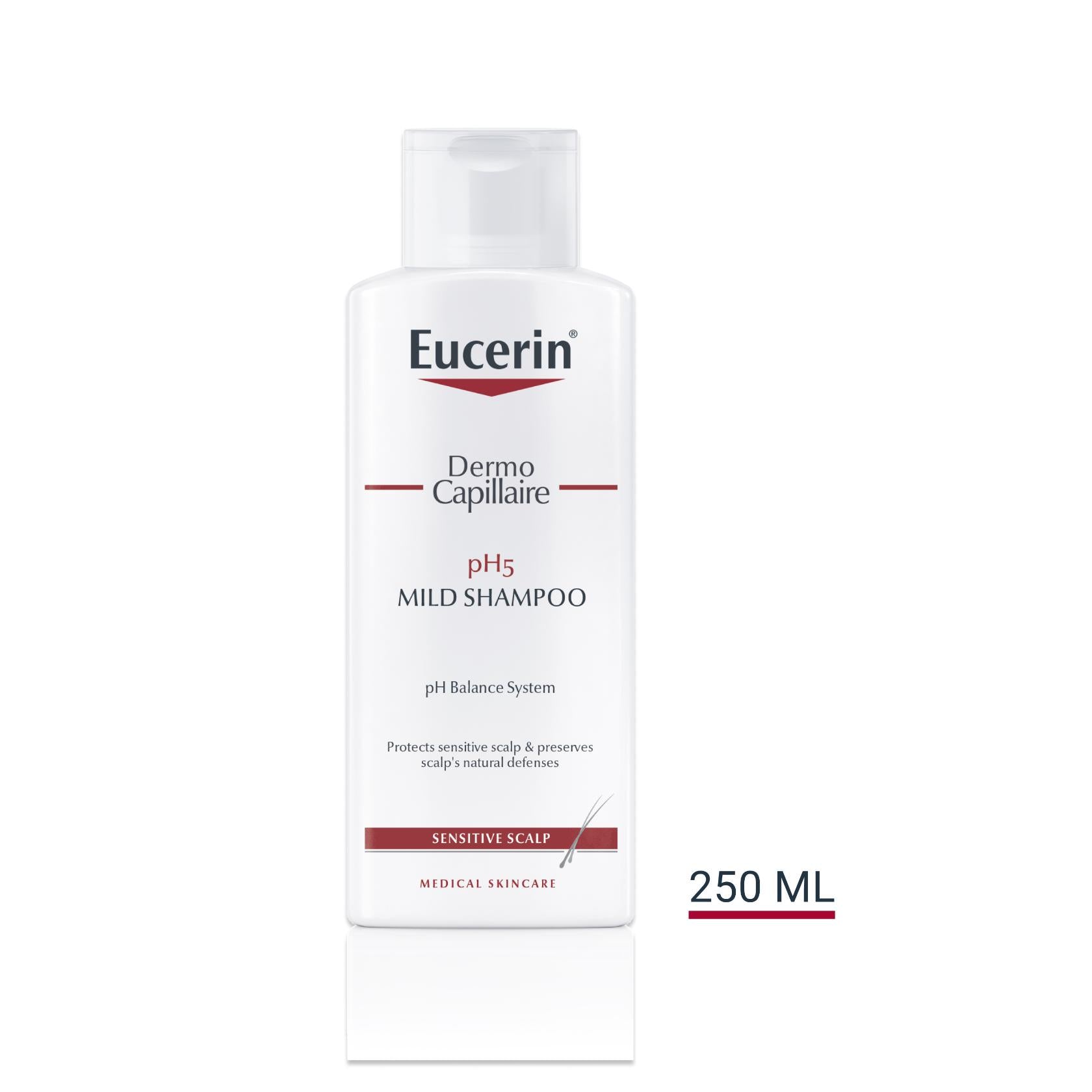 Eucerin DermoCapillaire pH5 Mild Shampoo 250ml (8.45fl oz)