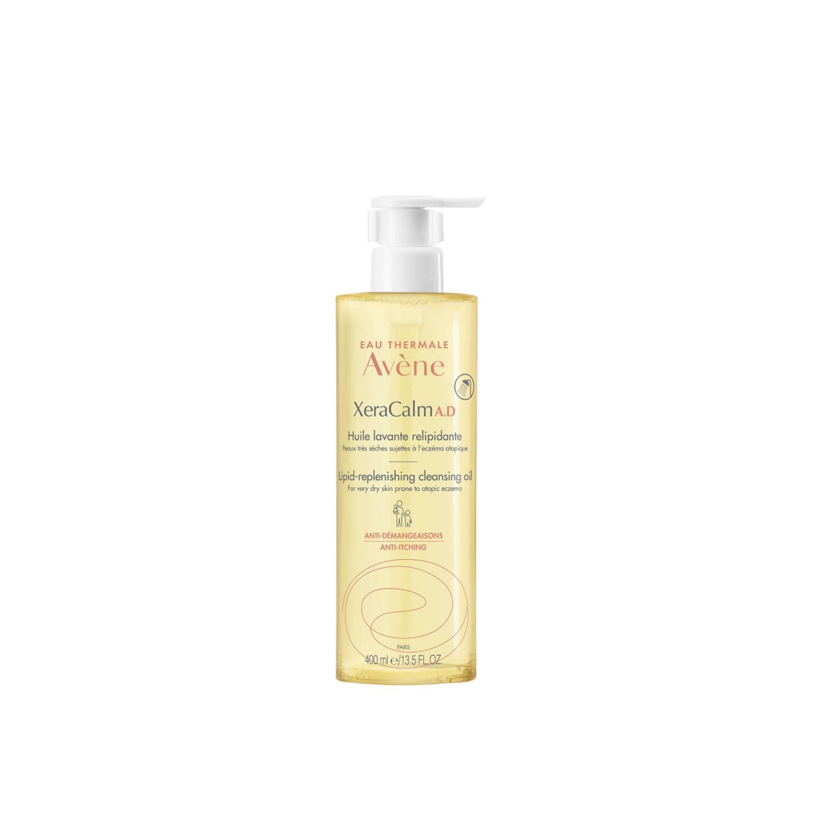Avène XeraCalm A.D Lipid-Replenishing Cleansing Oil 400ml (13.53fl oz)