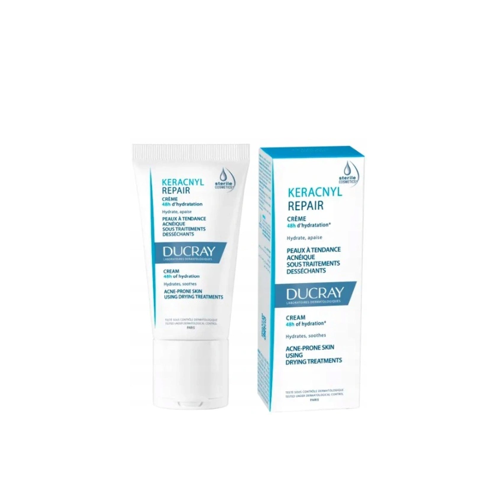 Ducray Keracnyl Repair Cream Acne Treatments 50ml (1.69fl oz)