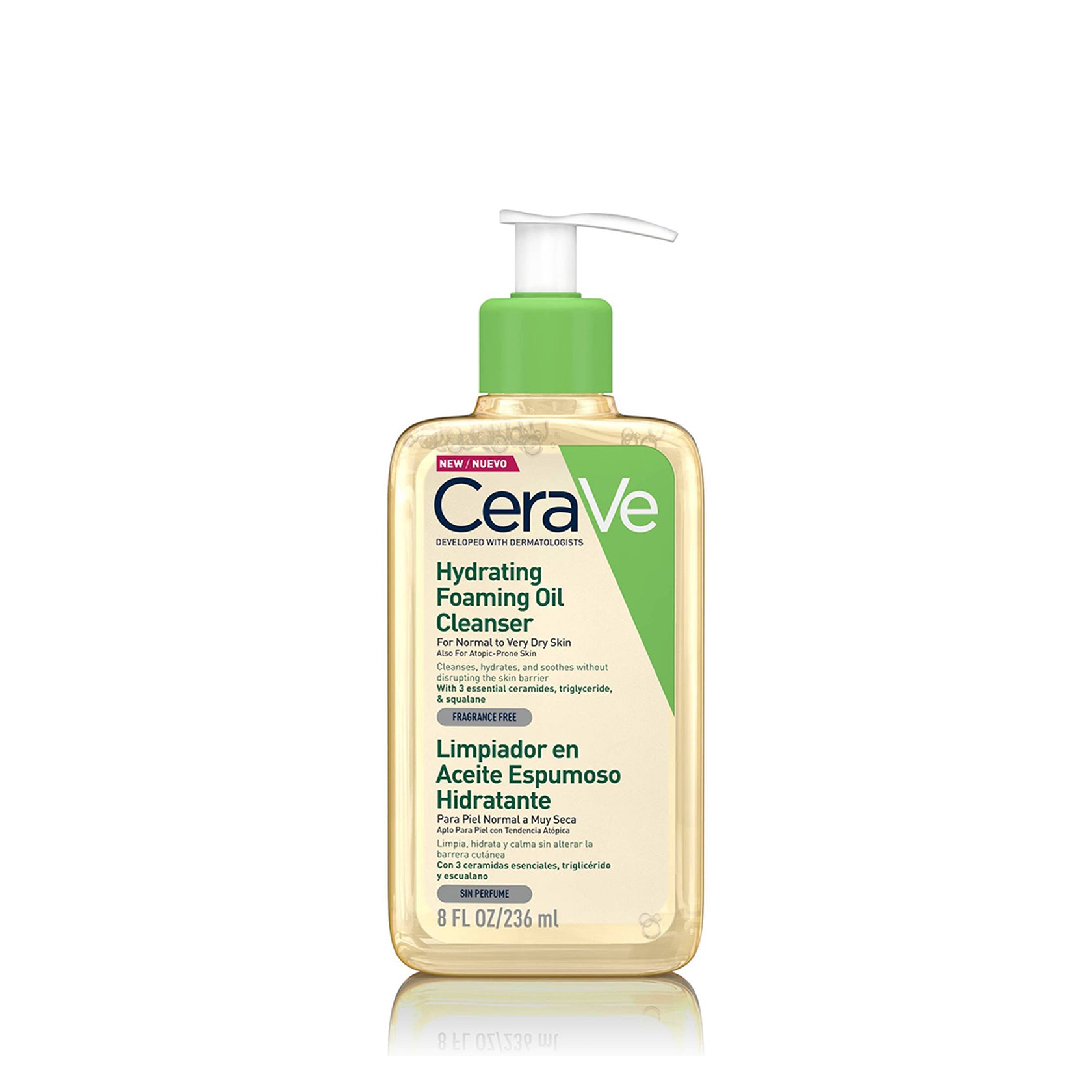 CeraVe Hydrating Foaming Oil Cleanser 236ml (7.98fl oz)