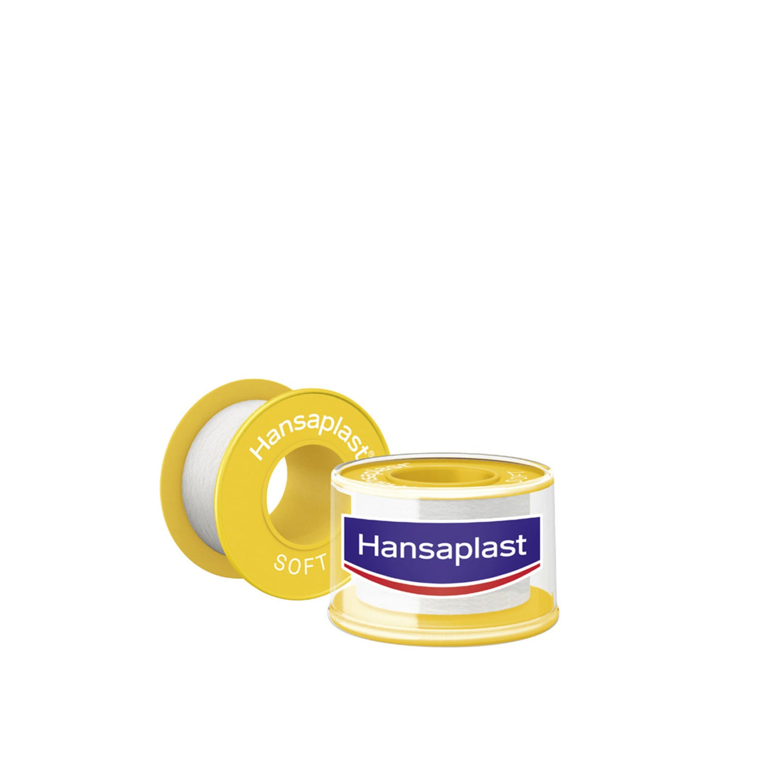 Hansaplast Med+ Soft Fixation Tape 5mx2.5cm (5.5ydx1.0in)