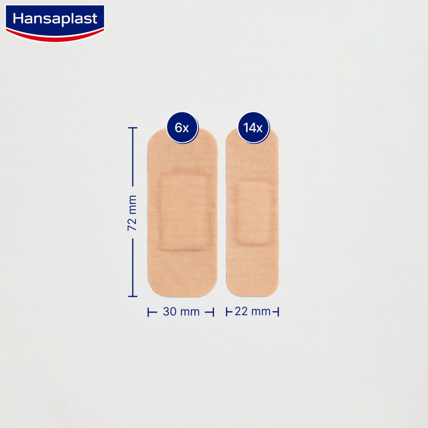 Hansaplast Green & Protect Plasters x20