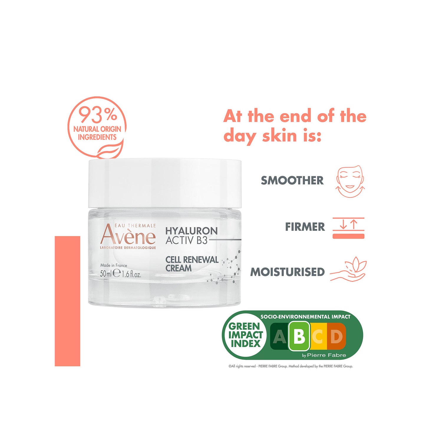 Avène Hyaluron Activ B3 Cell Renewal Cream 50ml (1.6 fl oz)