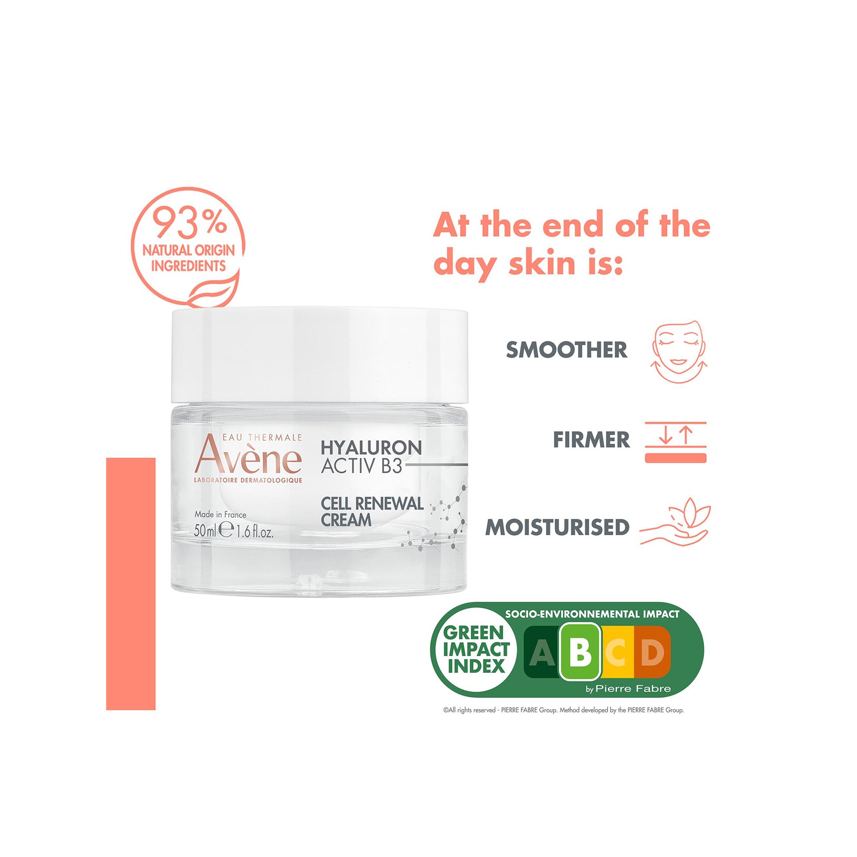 Avène Hyaluron Activ B3 Cell Renewal Cream 50ml (1.6 fl oz)