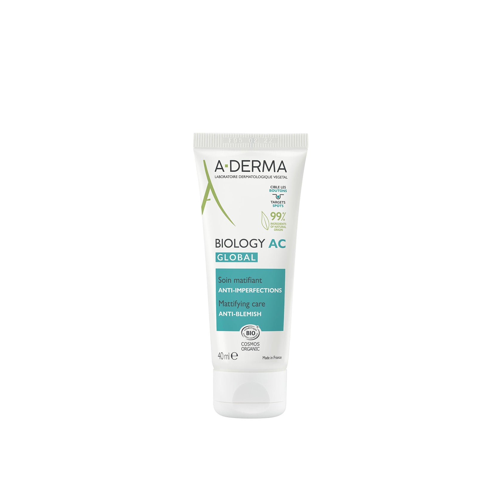 A-Derma Biology AC Global Anti-Blemish Mattifying Care 40ml (1.35 fl oz)