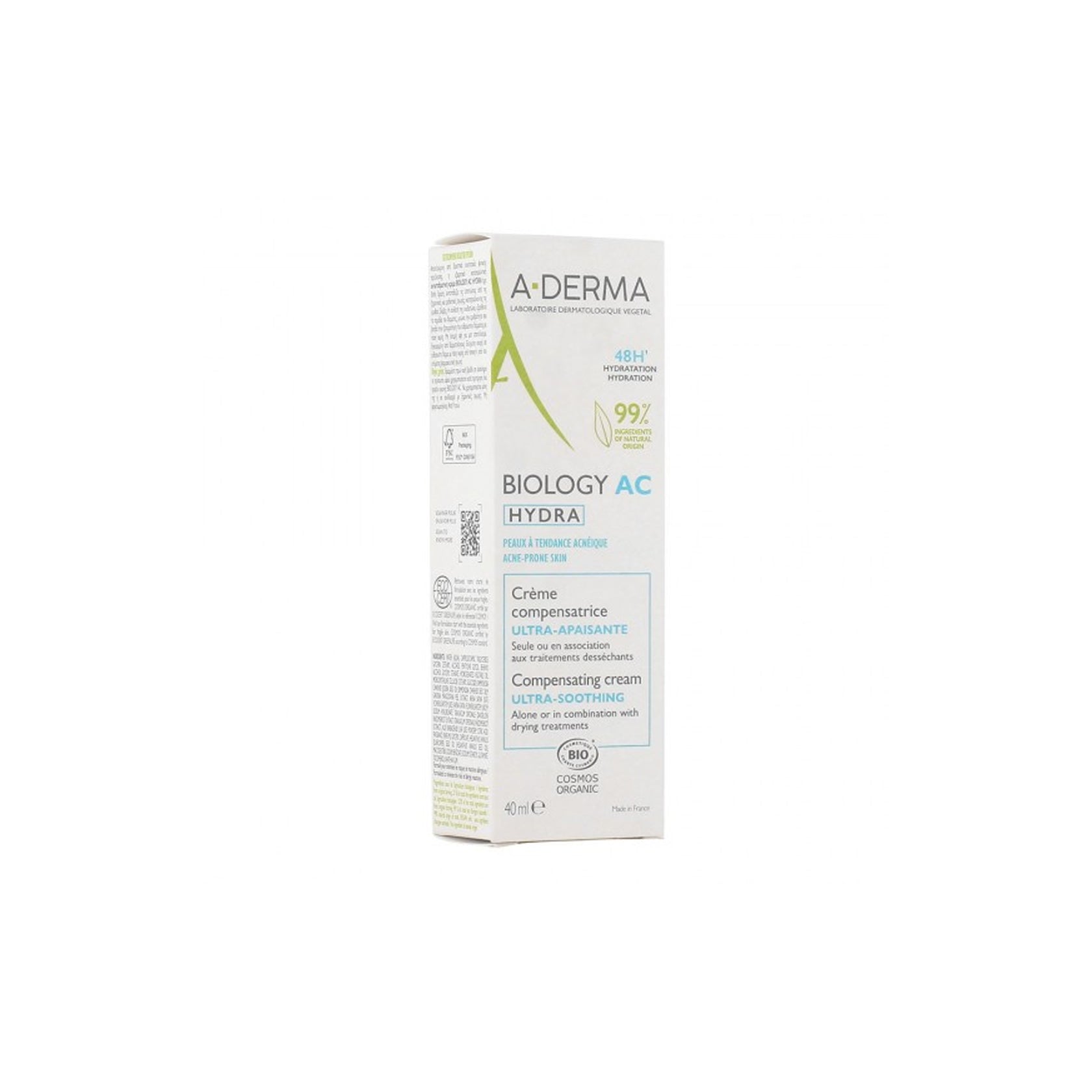 A-Derma Biology AC Hydra Ultra-Soothing Compensating Cream 40ml (1.35 fl oz)
