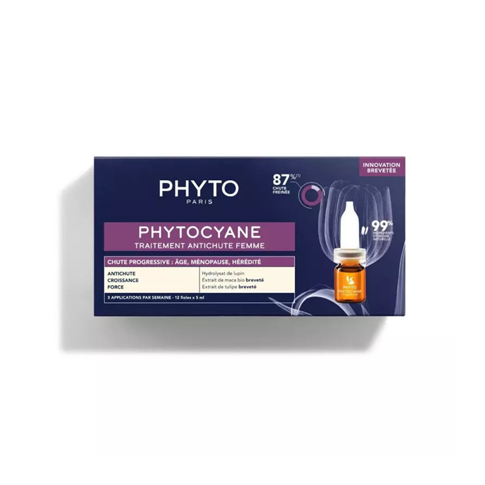 Phytocyane Progressive Hair Loss Treatment For Women 12x5ml