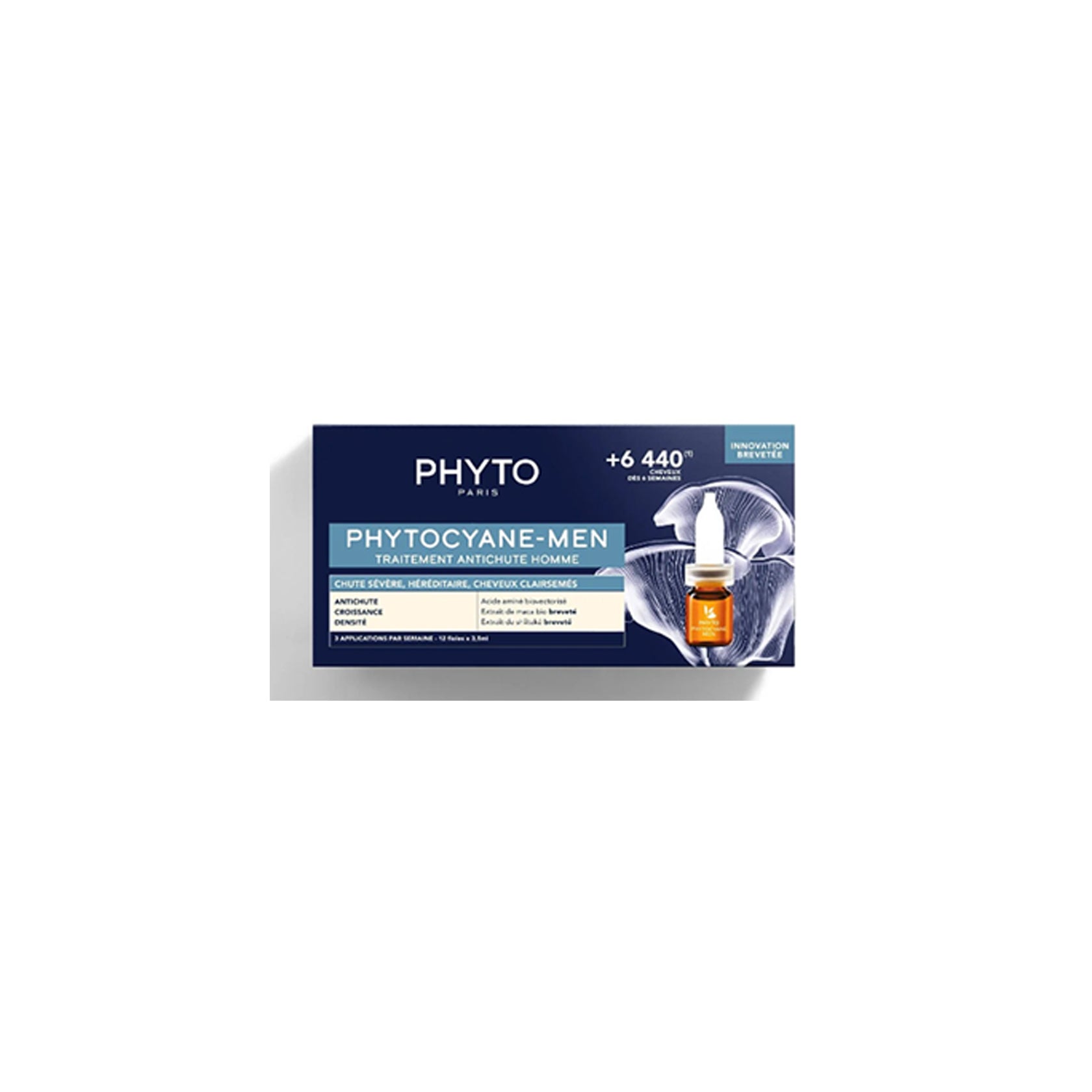 Phytocyane-Men Severe Hair Loss Treatment 12x3.5ml