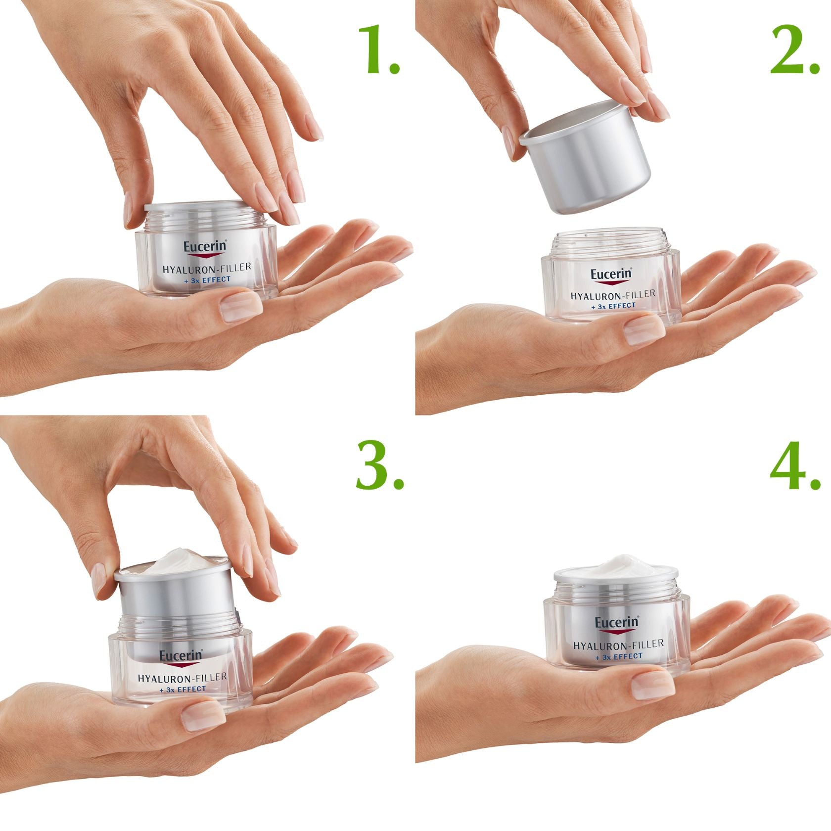 Eucerin Hyaluron-Filler 3x Effect Day Cream Dry Skin Refill SPF15 50ml (1.69floz)