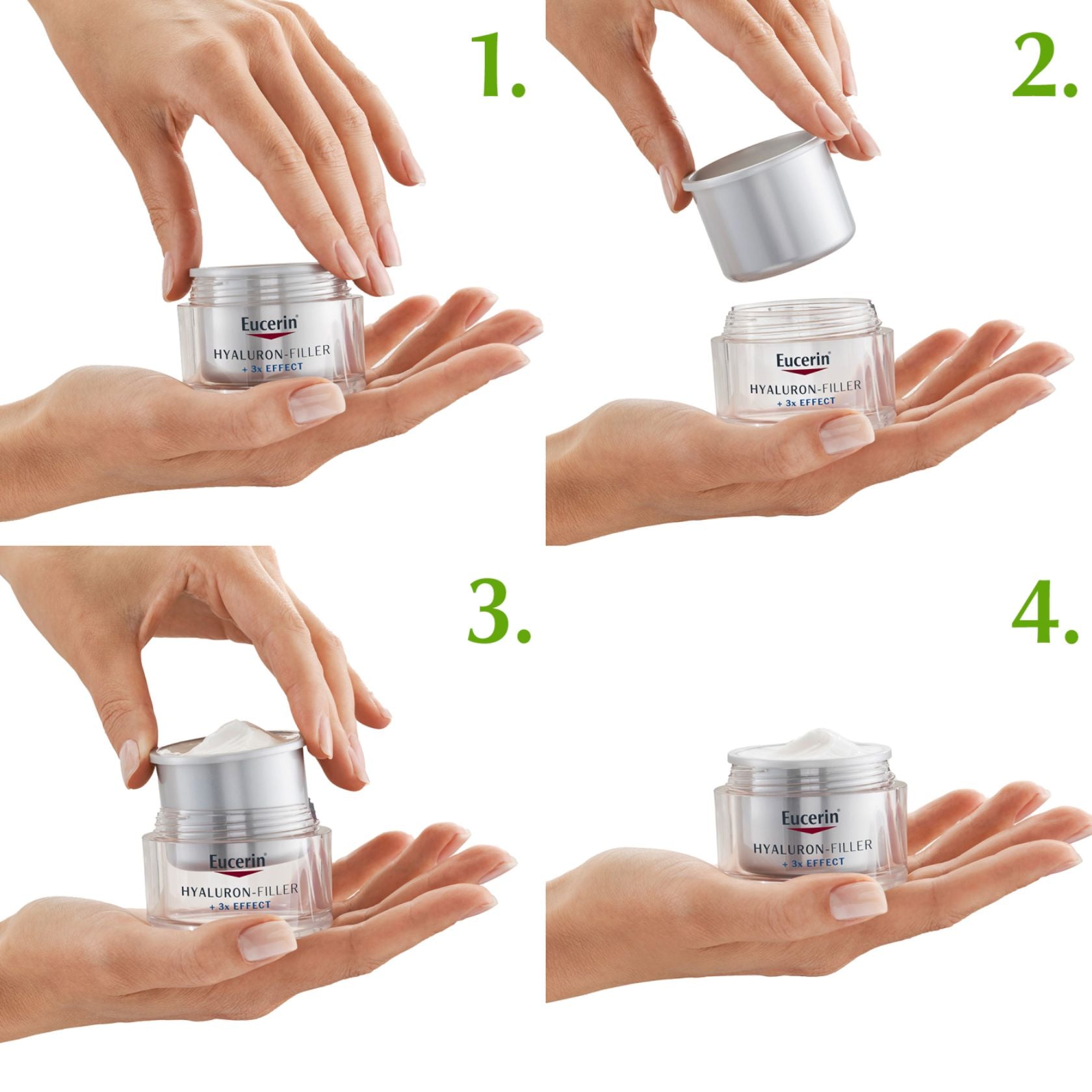 Eucerin Hyaluron-Filler 3x Effect Night Cream Refill 50ml (1.69floz)