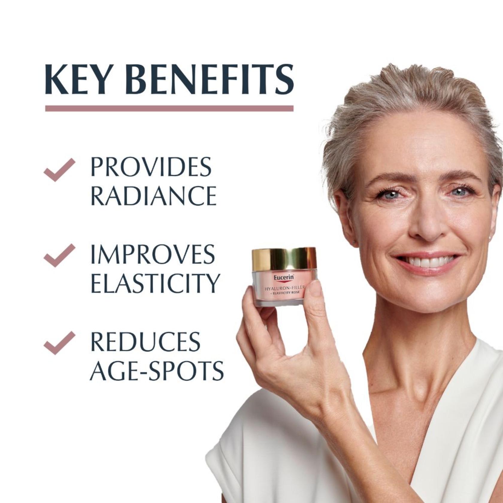Eucerin Hyaluron-Filler + Elasticity Day Cream Rosé SPF30 50ml (1.69 fl oz)