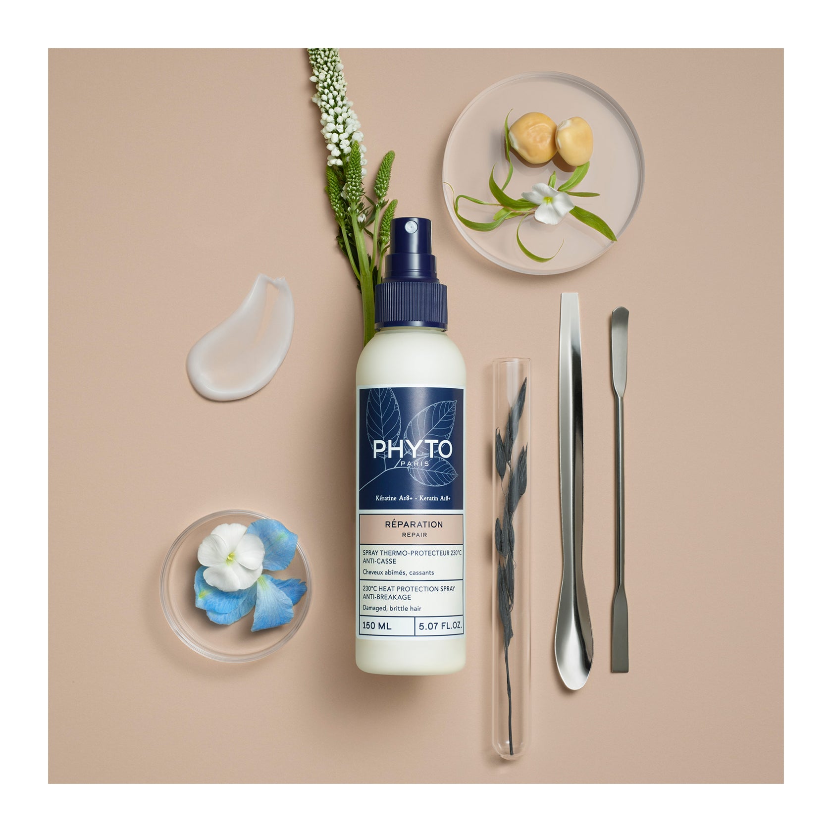 Phyto Repair 230ºC Heat Protection Spray Anti-Breakage 150ml