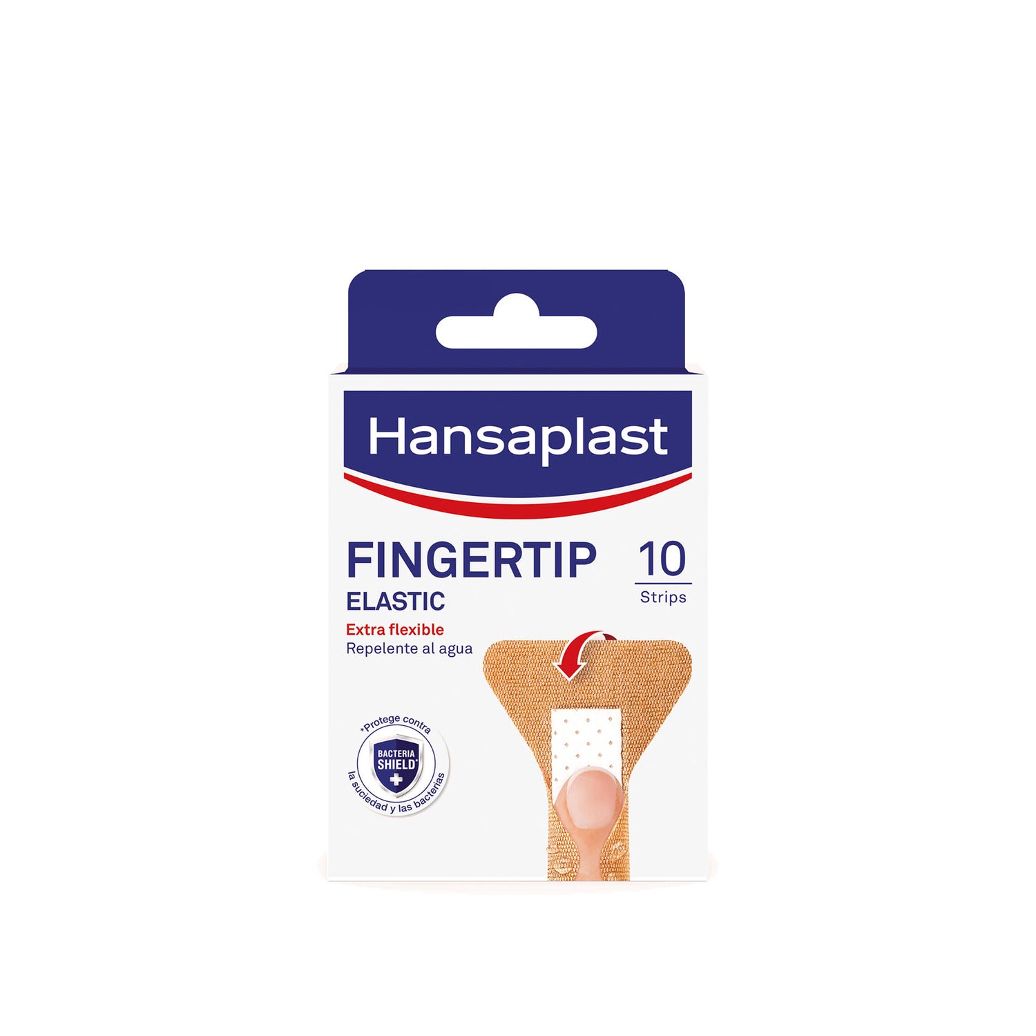 Hansaplast Fingertip Elastic Extra Flexible Water Resistant Plasters x10