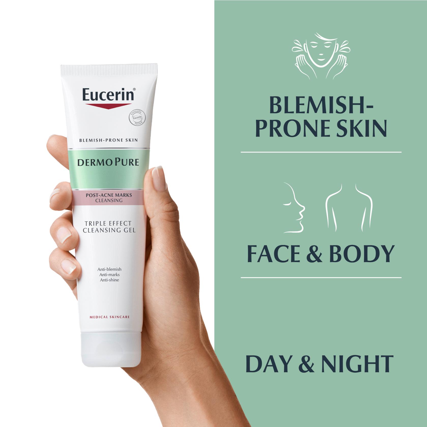 EucerinDermoPure Oil Control Triple Effect Cleansing Gel 150ml (5.07 fl oz)