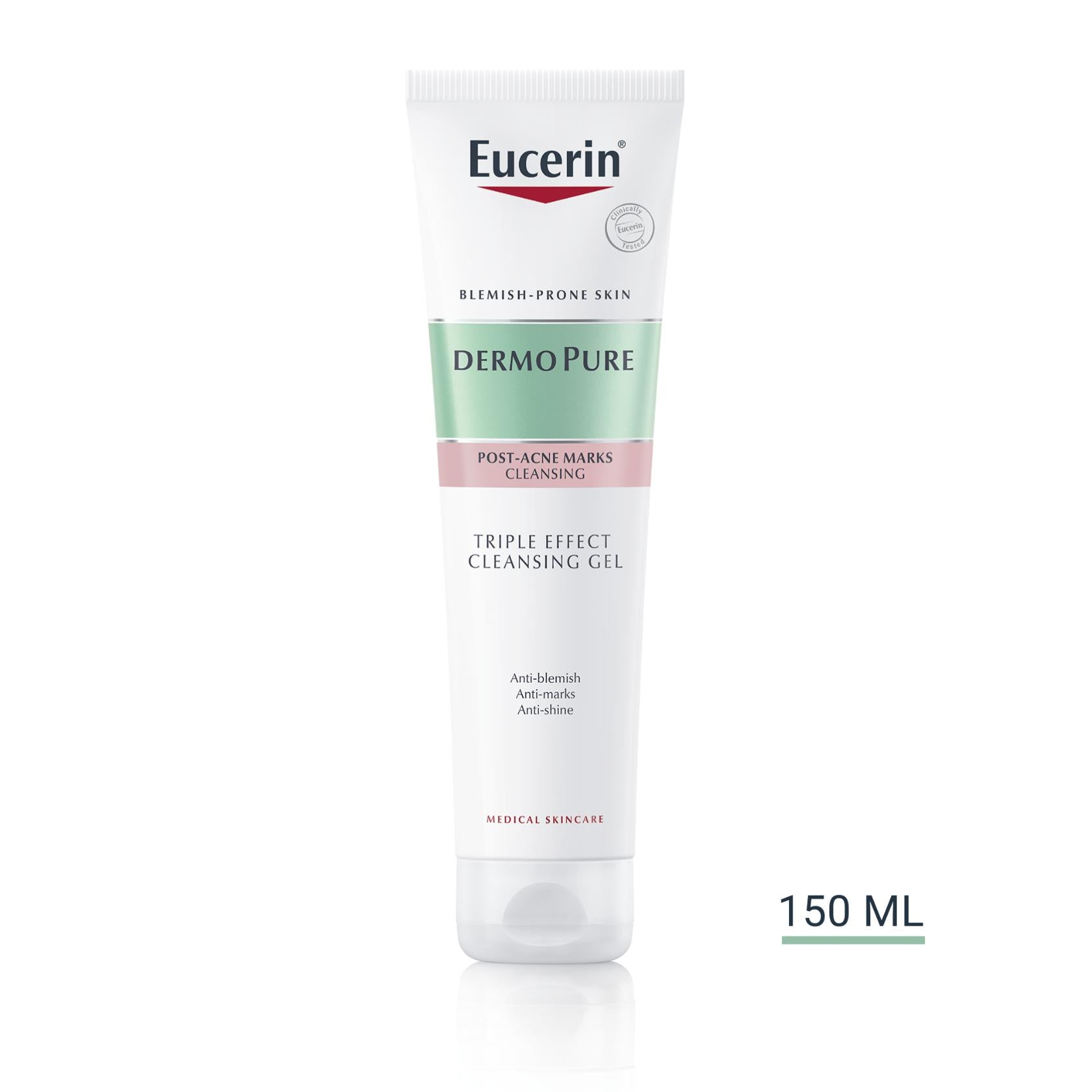 EucerinDermoPure Oil Control Triple Effect Cleansing Gel 150ml (5.07 fl oz)