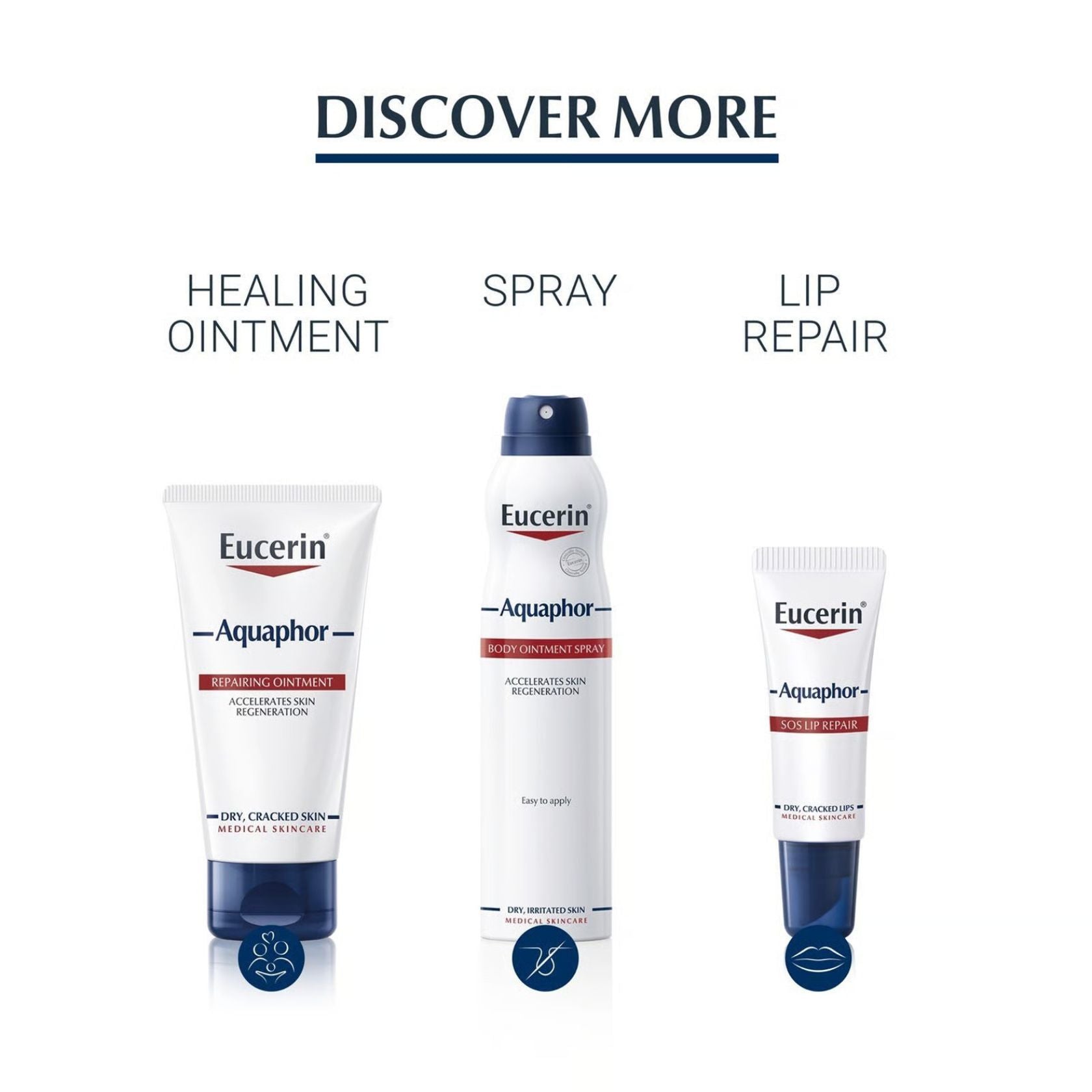 Eucerin Aquaphor Repairing Ointment 80g (2.82oz)