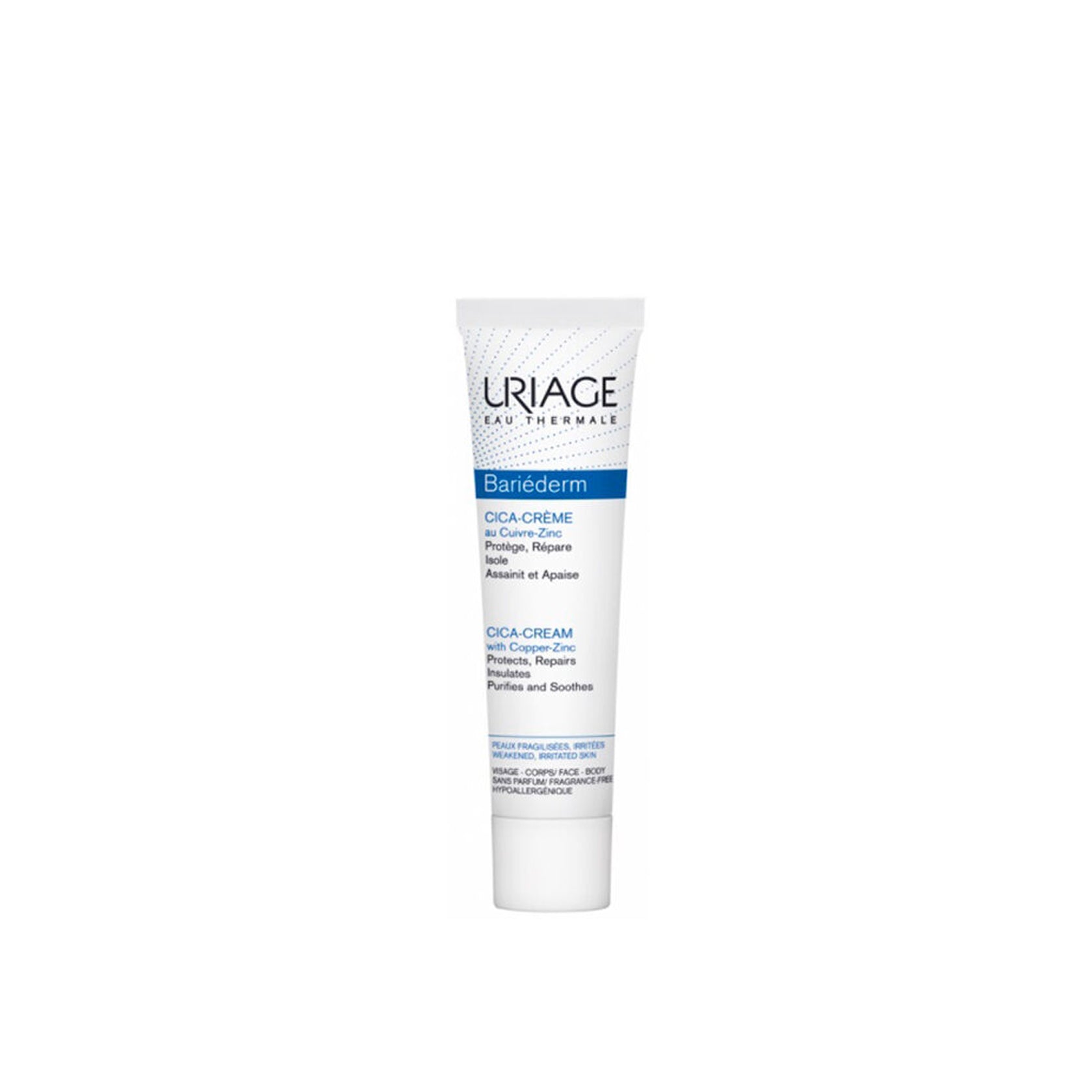 Uriage Bariéderm Repairing Cica-Cream with Cu-Zn 40ml
