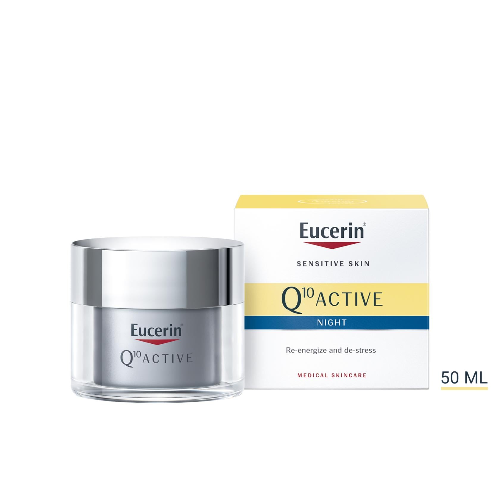 Eucerin Q10 Active Anti-Wrinkle Cream Dry Skin 50ml