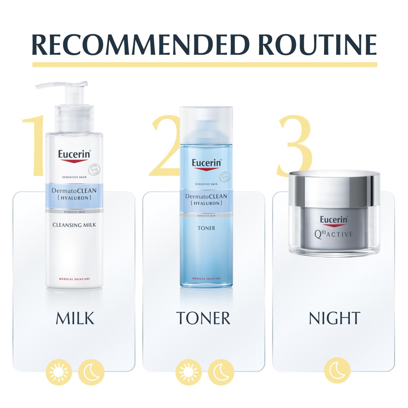 Eucerin Q10 Active Anti-Wrinkle Cream Dry Skin 50ml