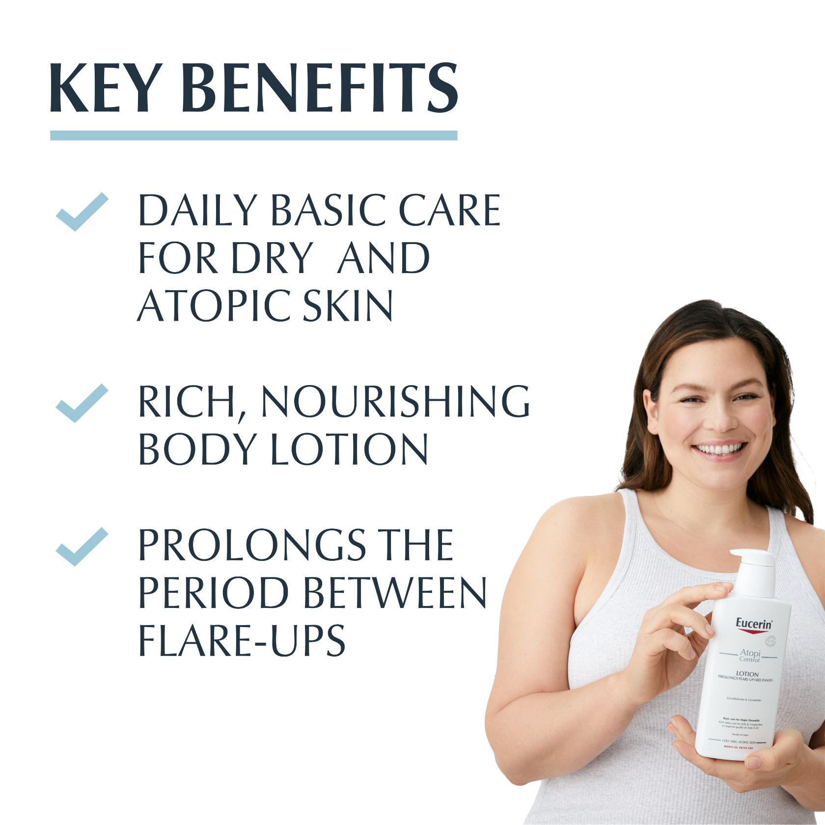 Eucerin AtopiControl Moisturizing Body Lotion 400ml