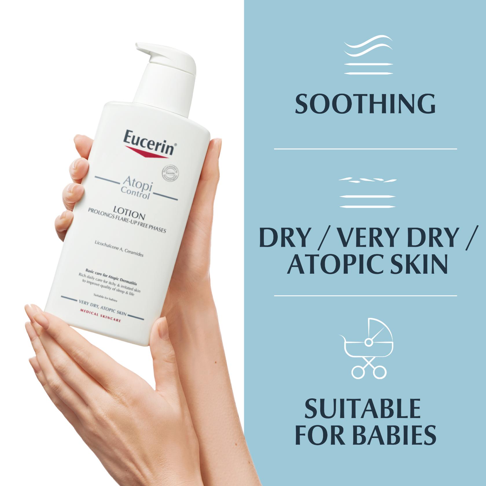 Eucerin AtopiControl Moisturizing Body Lotion 400ml
