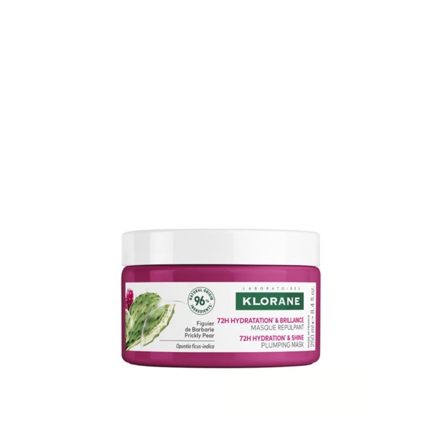 Klorane 72h Hydration & Shine Plumping Mask Prickly Pear 250ml (8.4floz)