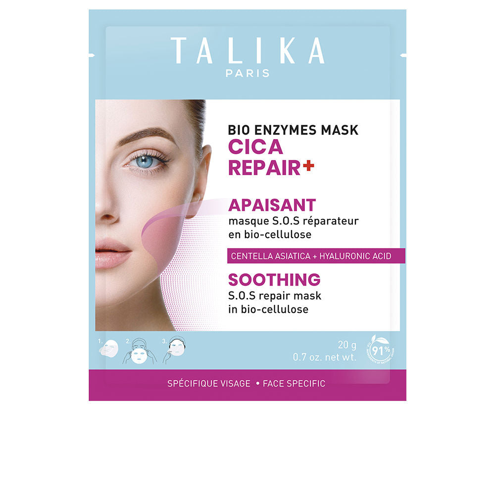 Talika Bio Enzymes Cica Repair+ Soothing Mask 20g