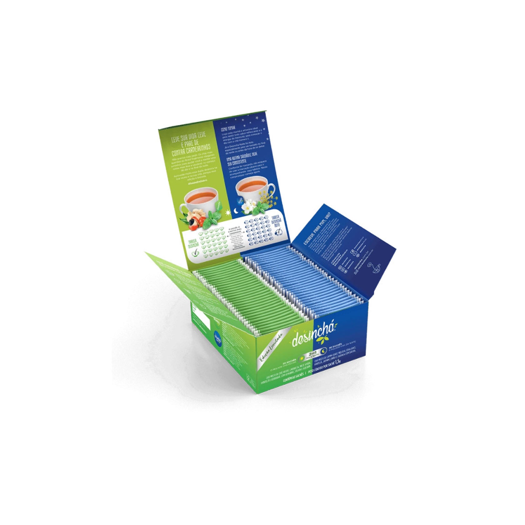 Desinchá Draining Day and Night Tea 60 bags
